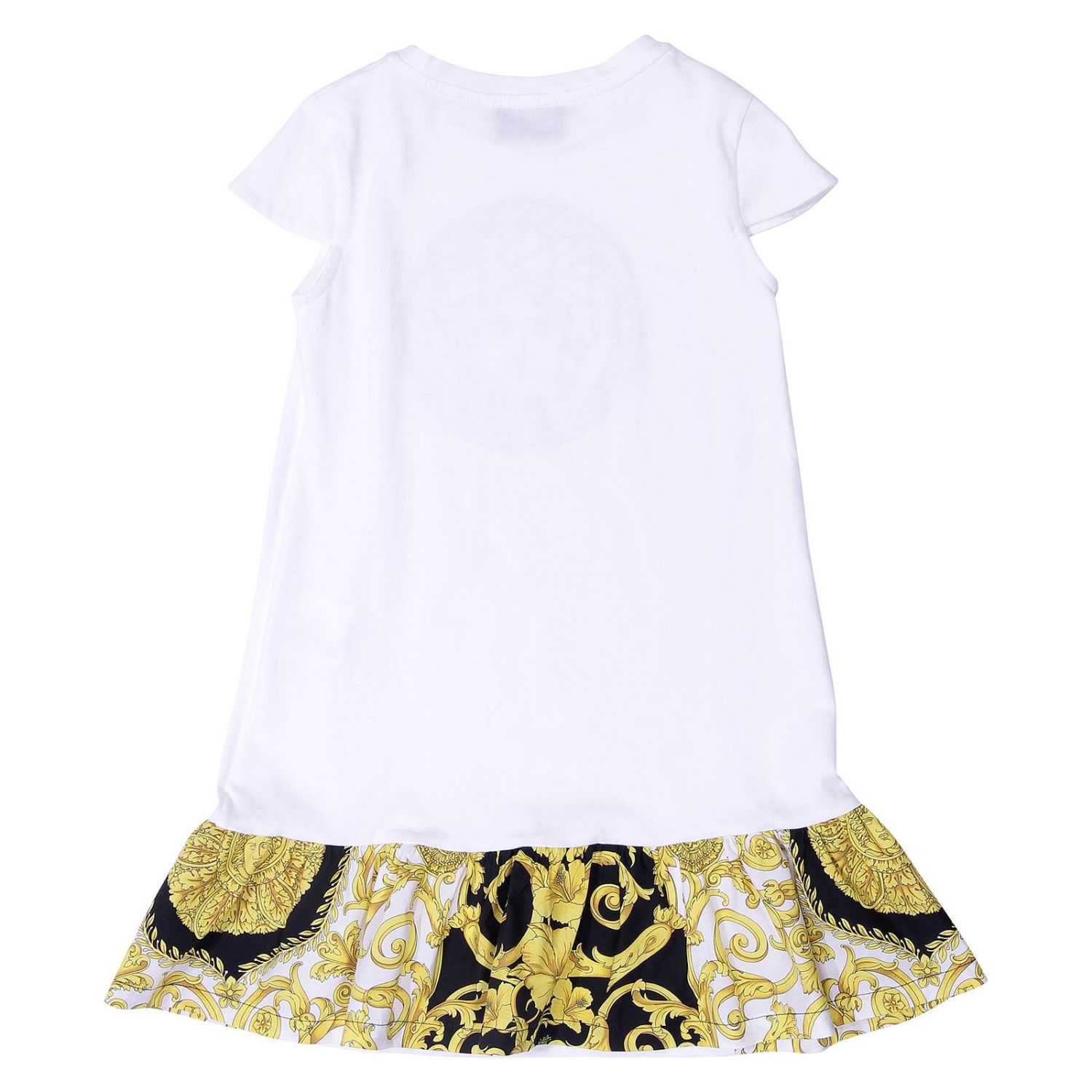 Young Versace Outlet: dress for girls - White | Young Versace dress ...