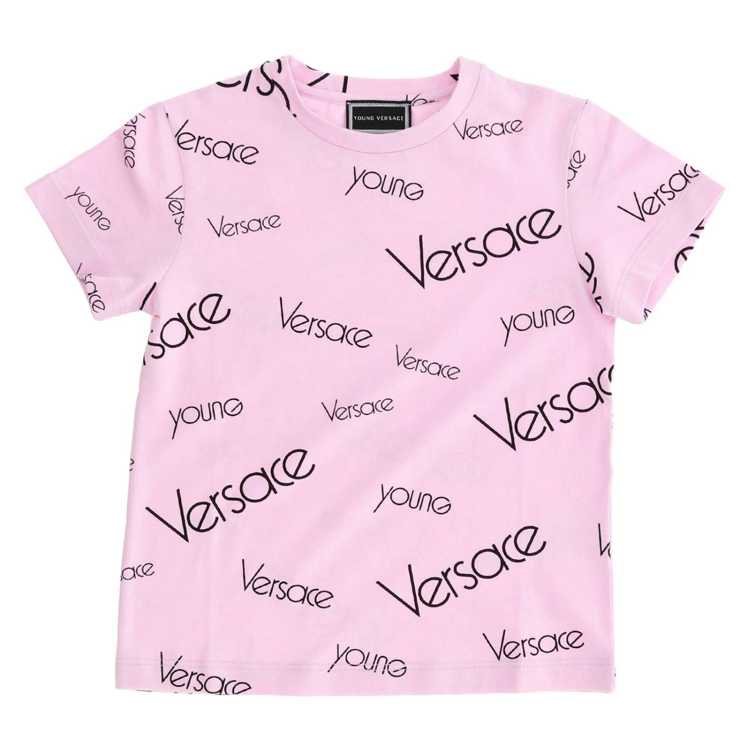 versace t shirt pink
