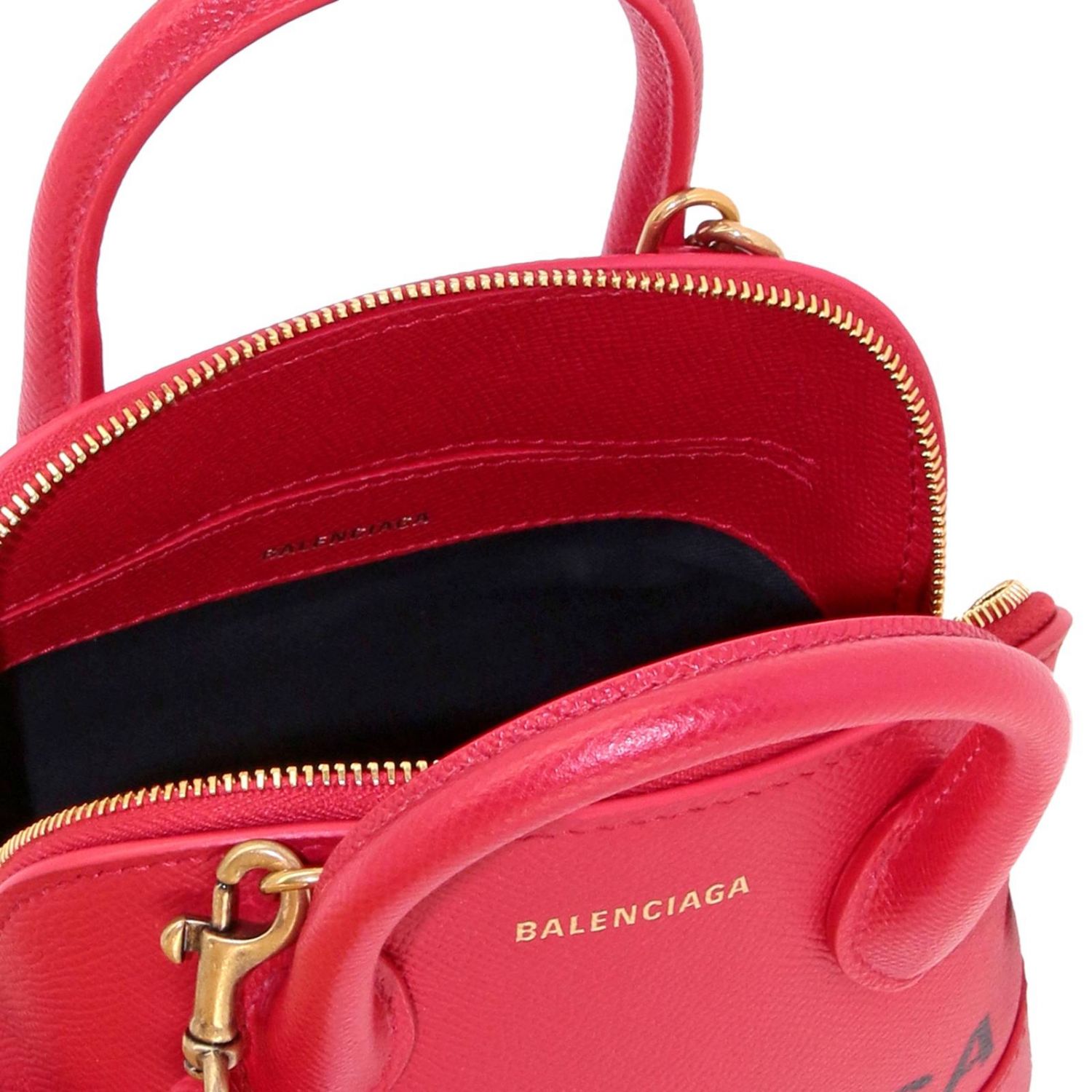 balenciaga red handbag