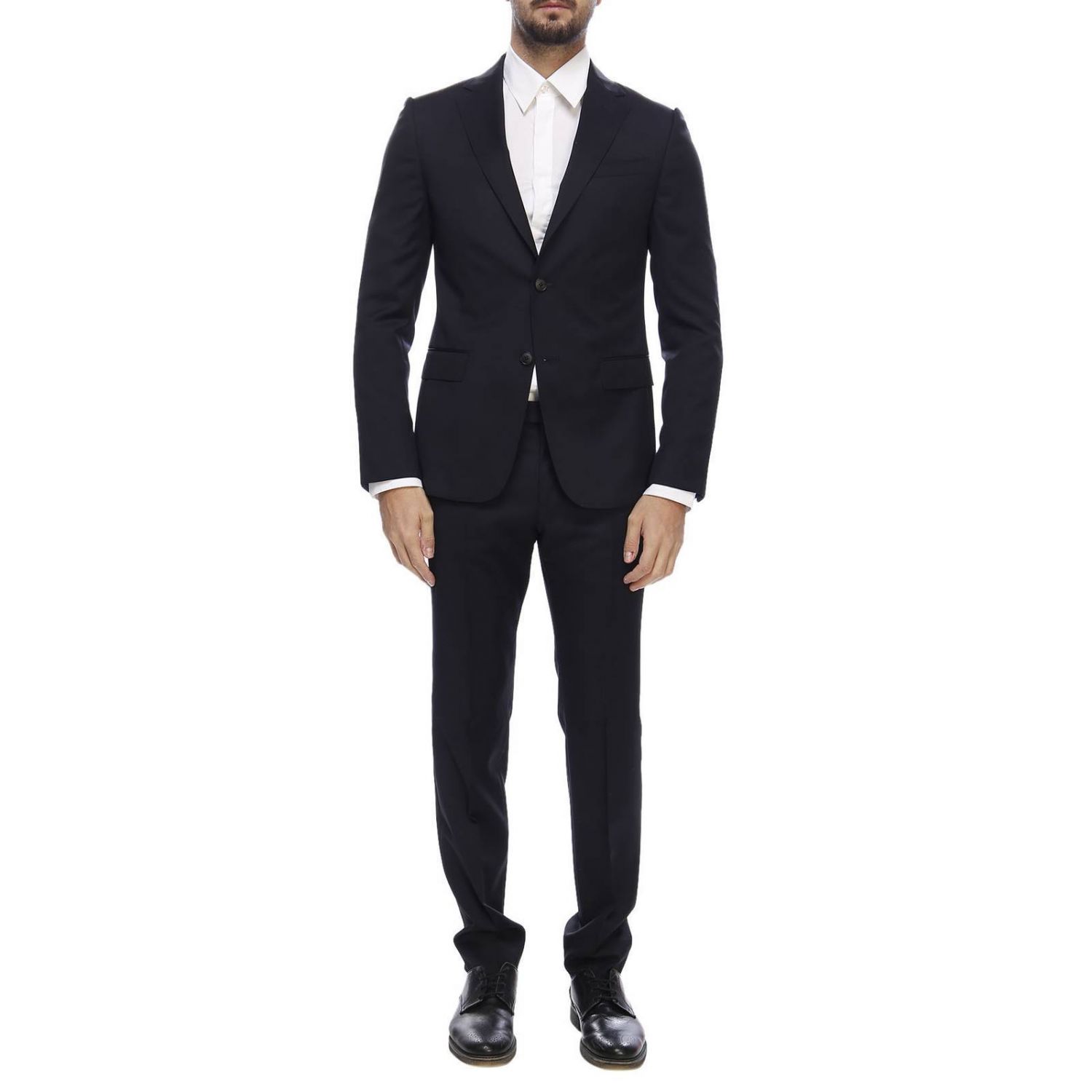 Z Zegna Outlet: suit for man - Blue | Z Zegna suit 281CG9 524 online on ...