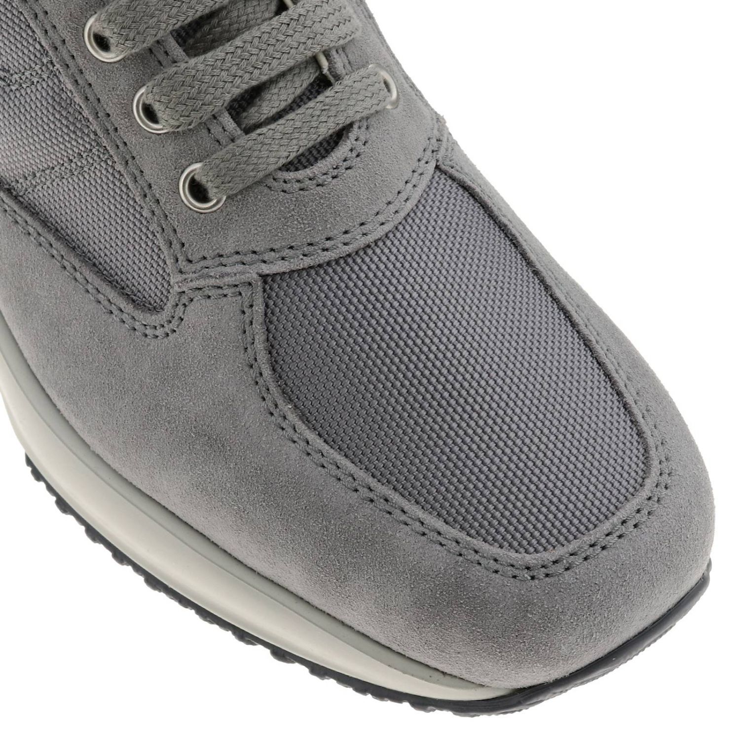 HOGAN: Shoes men - Grey | Sneakers Hogan HXM00N00E10 B2A GIGLIO.COM