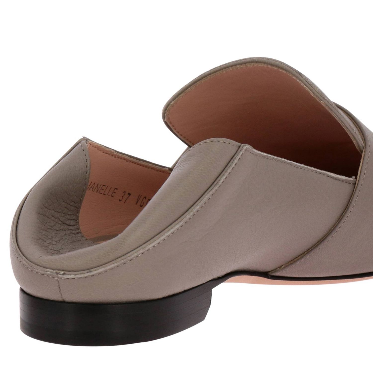 Bally Outlet Shoes women Dove Grey Ballet Flats Bally 585047 21871