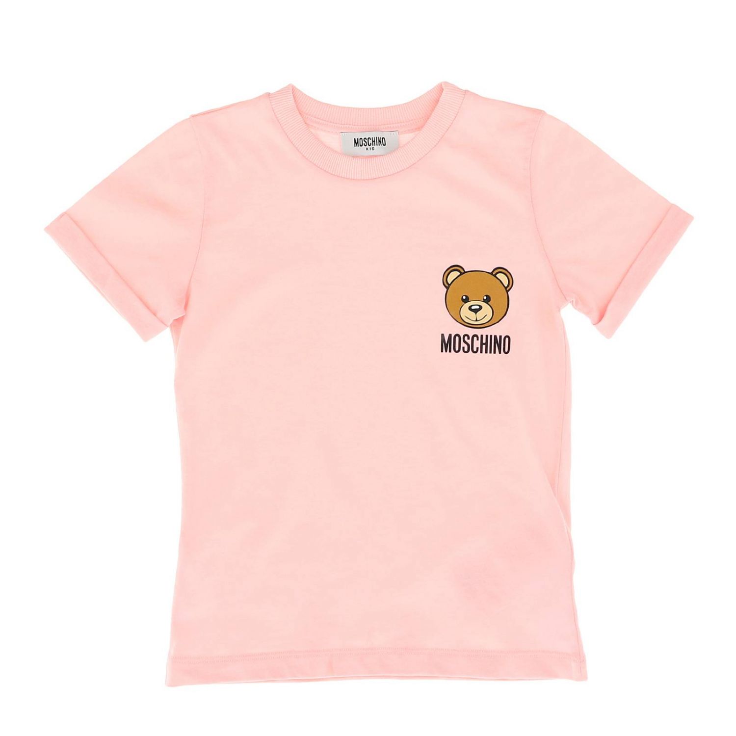 Moschino Kid Outlet: T-shirt kids | T-Shirt Moschino Kid Kids Pink | T