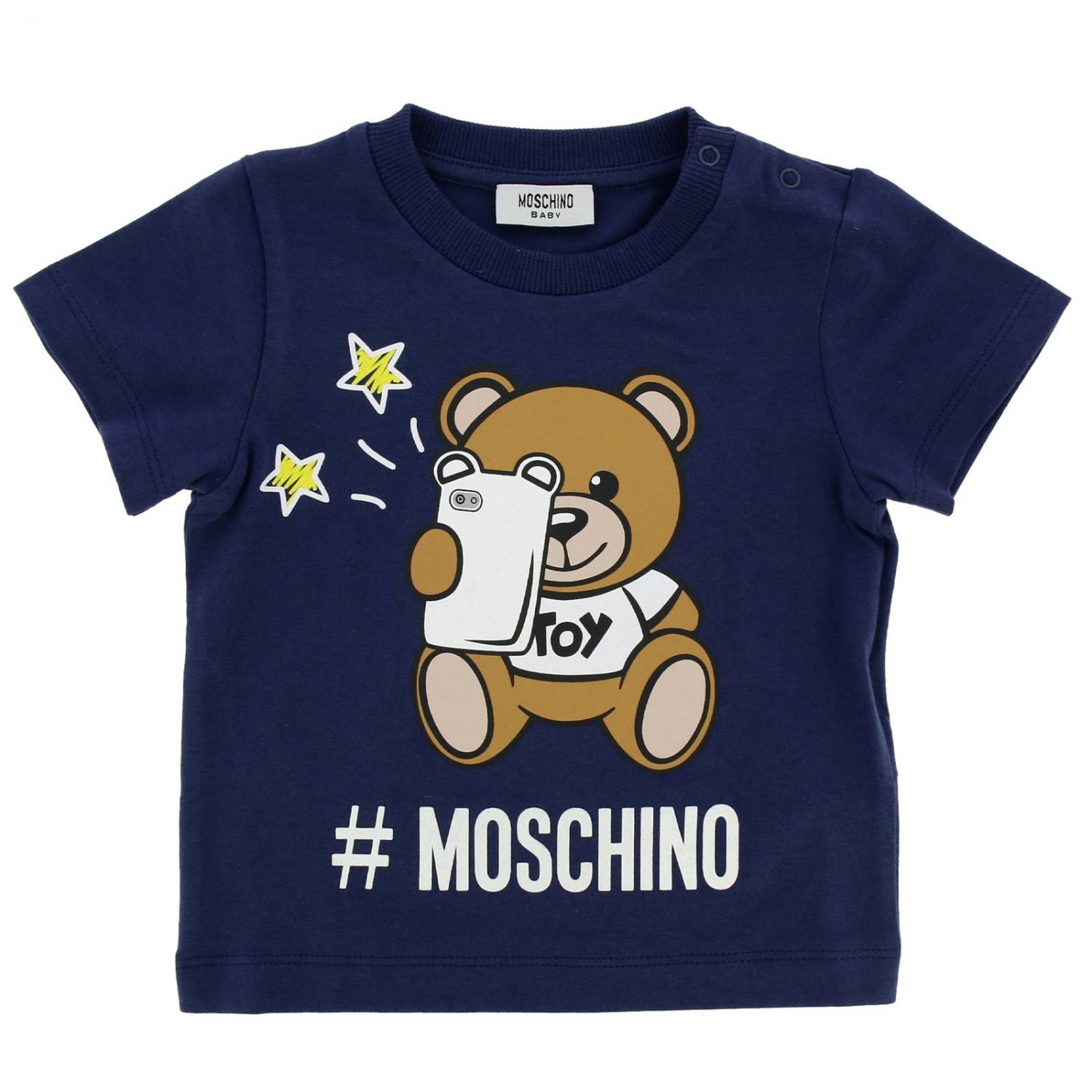 Tshirt a maniche corte con maxi stampa Teddy by Moschino TShirt