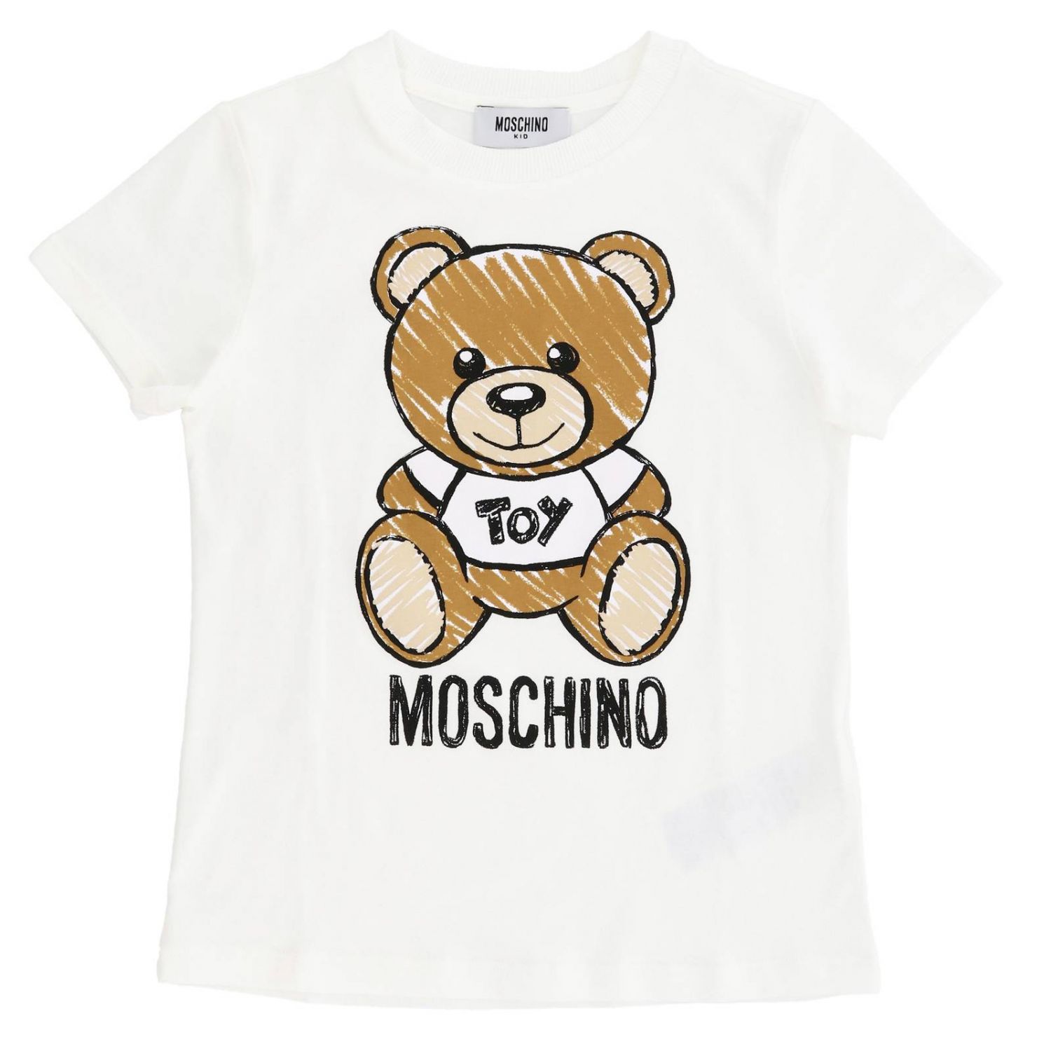 T-Shirt Moschino Kid HPM01I LBA00 Giglio EN