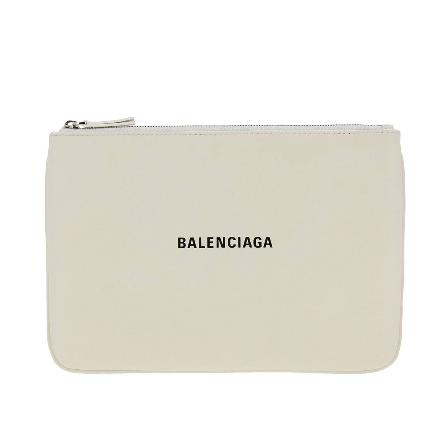 Balenciaga Outlet: clutch for woman - White | Balenciaga clutch 551992 ...