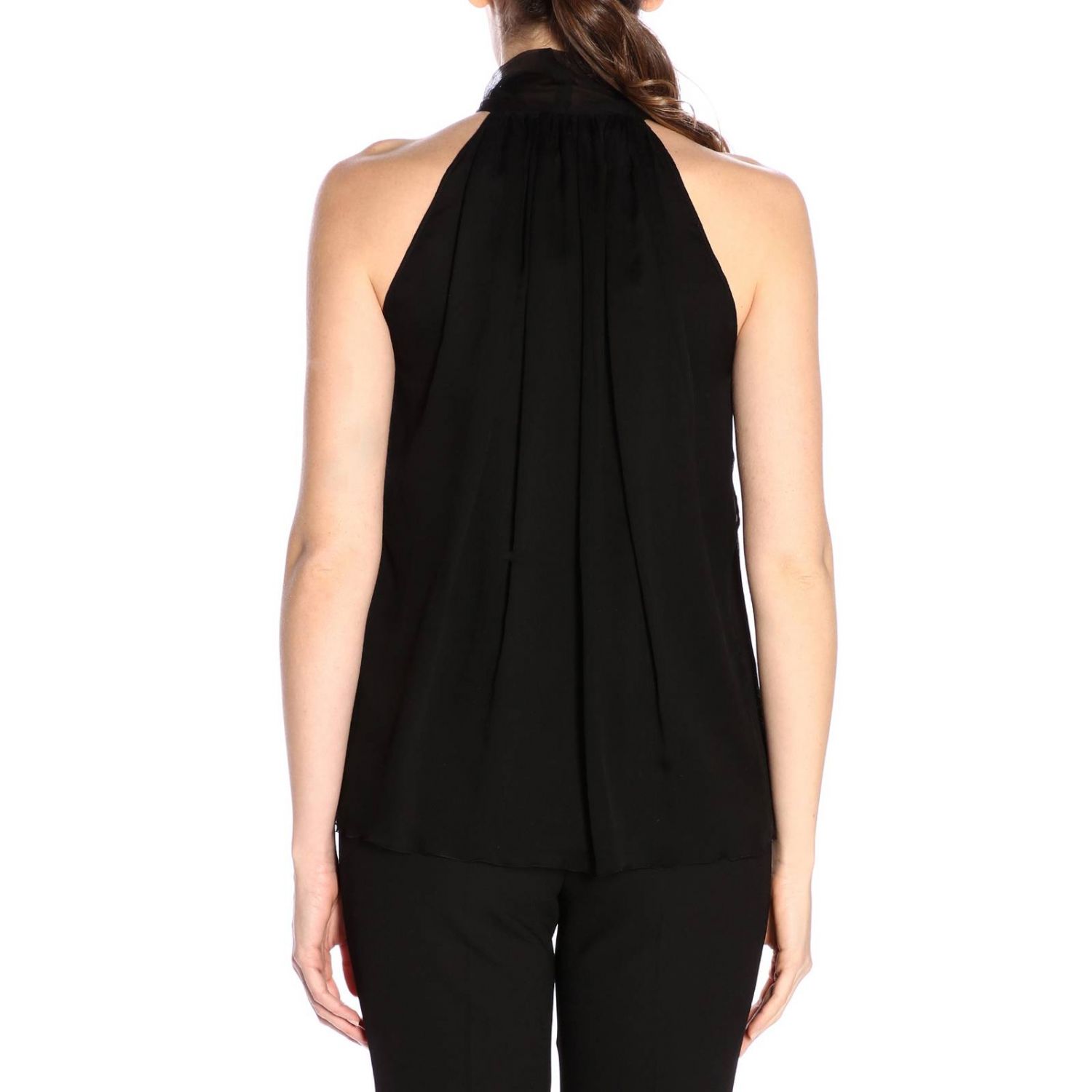 Blumarine Outlet: top for woman - Black | Blumarine top 3411 online on ...