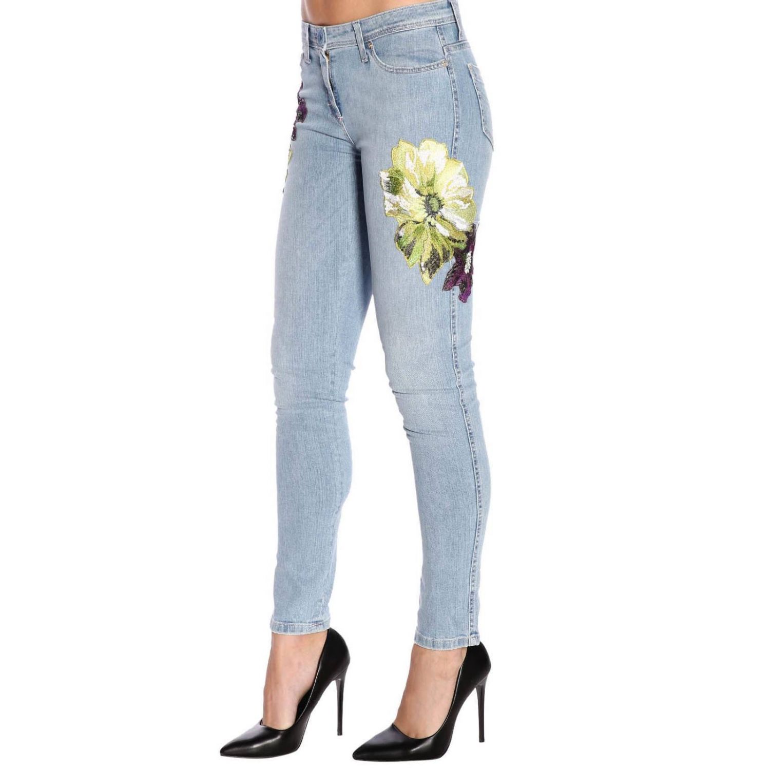 Blumarine Outlet: jeans for woman - Stone Washed | Blumarine jeans 3136 ...