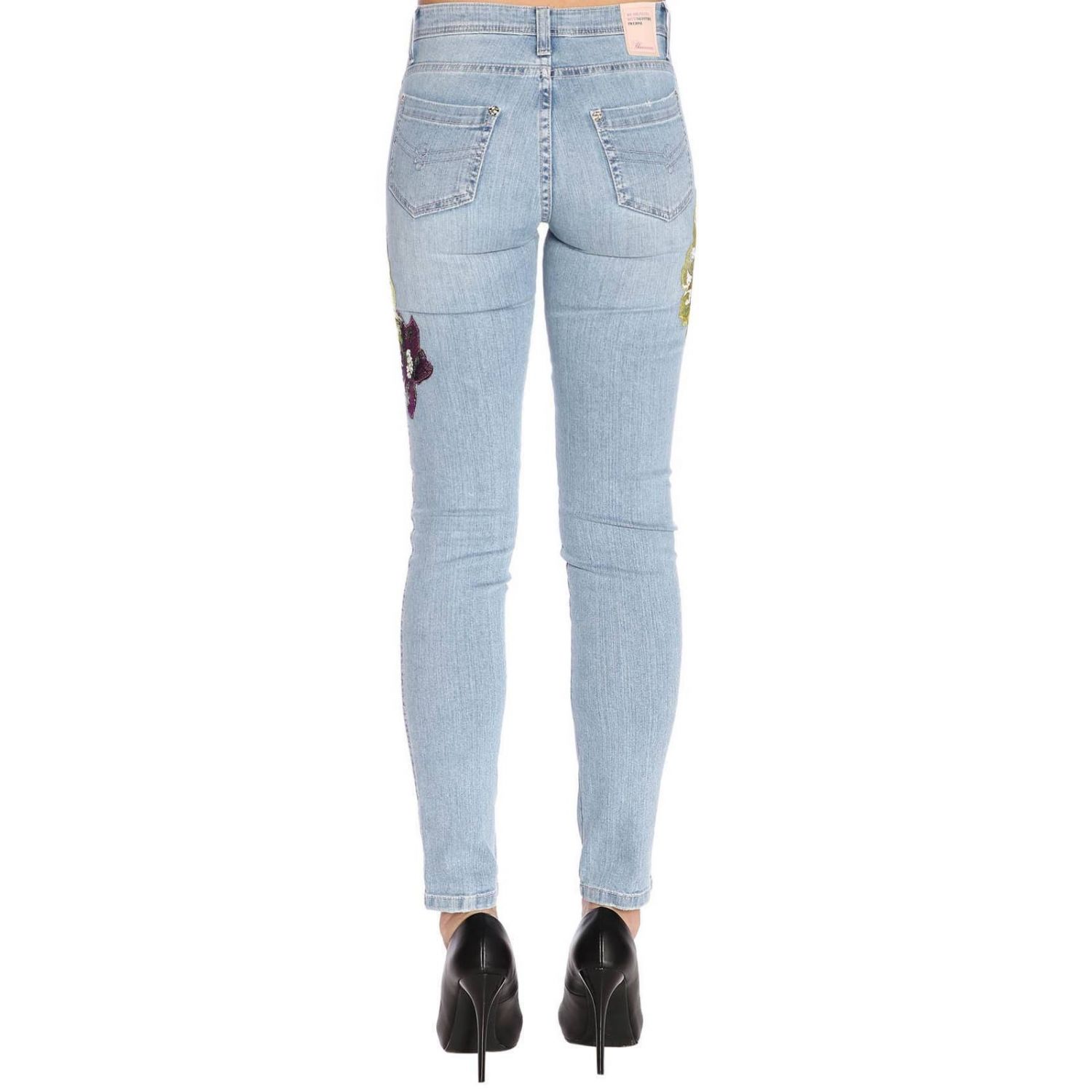 Blumarine Outlet: jeans for woman - Stone Washed | Blumarine jeans 3136 ...