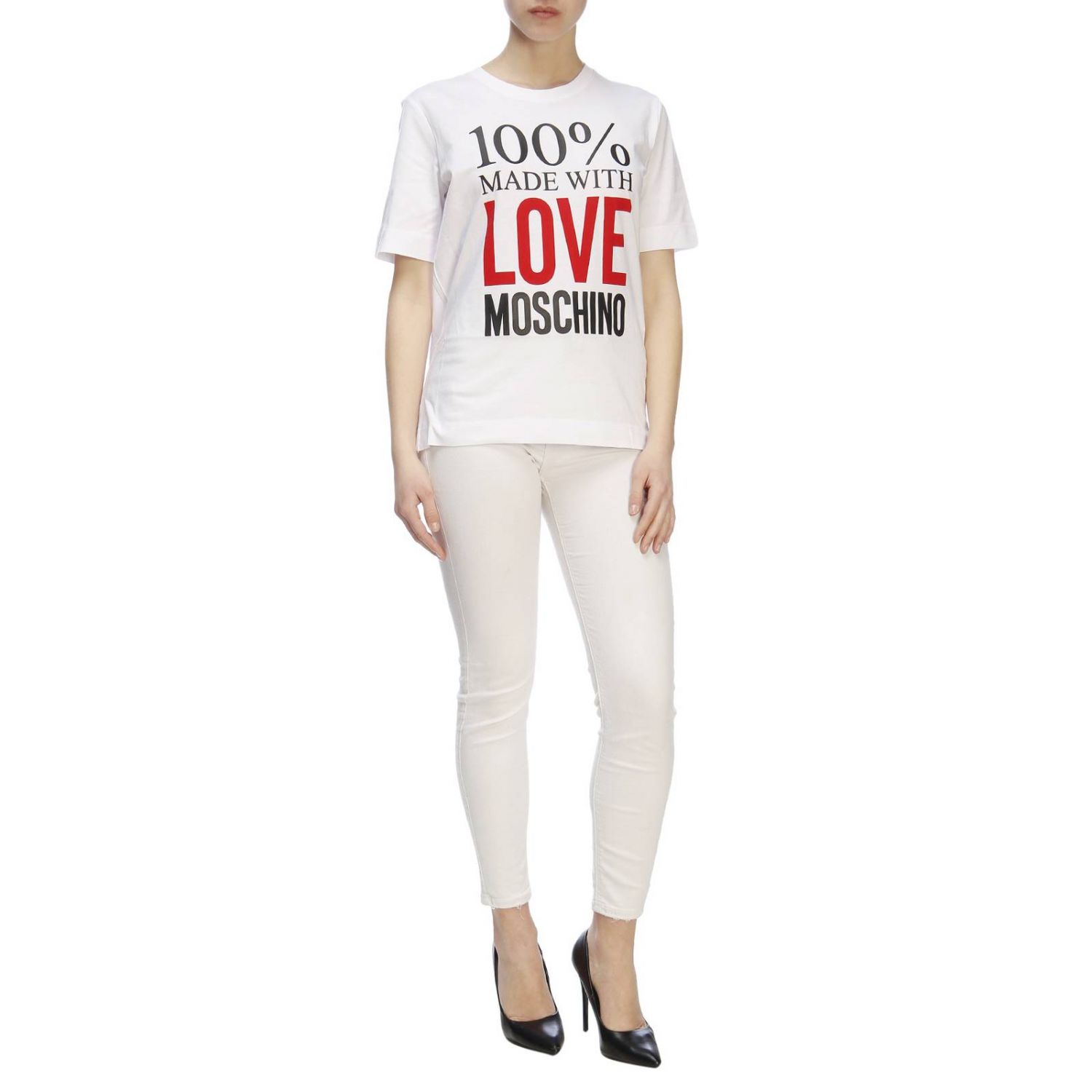 Love Moschino Outlet: T-shirt women Moschino Love | T-Shirt Love ...