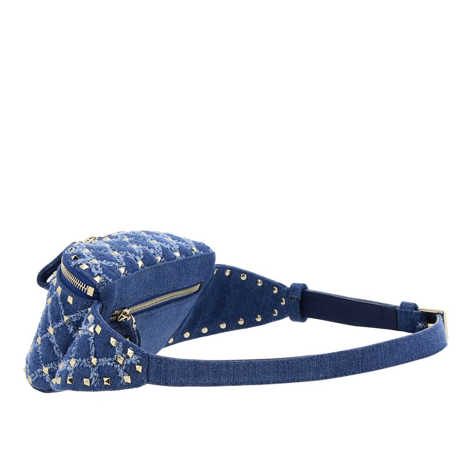 Valentino Garavani Outlet: Shoulder bag women - Denim | Belt Bag ...