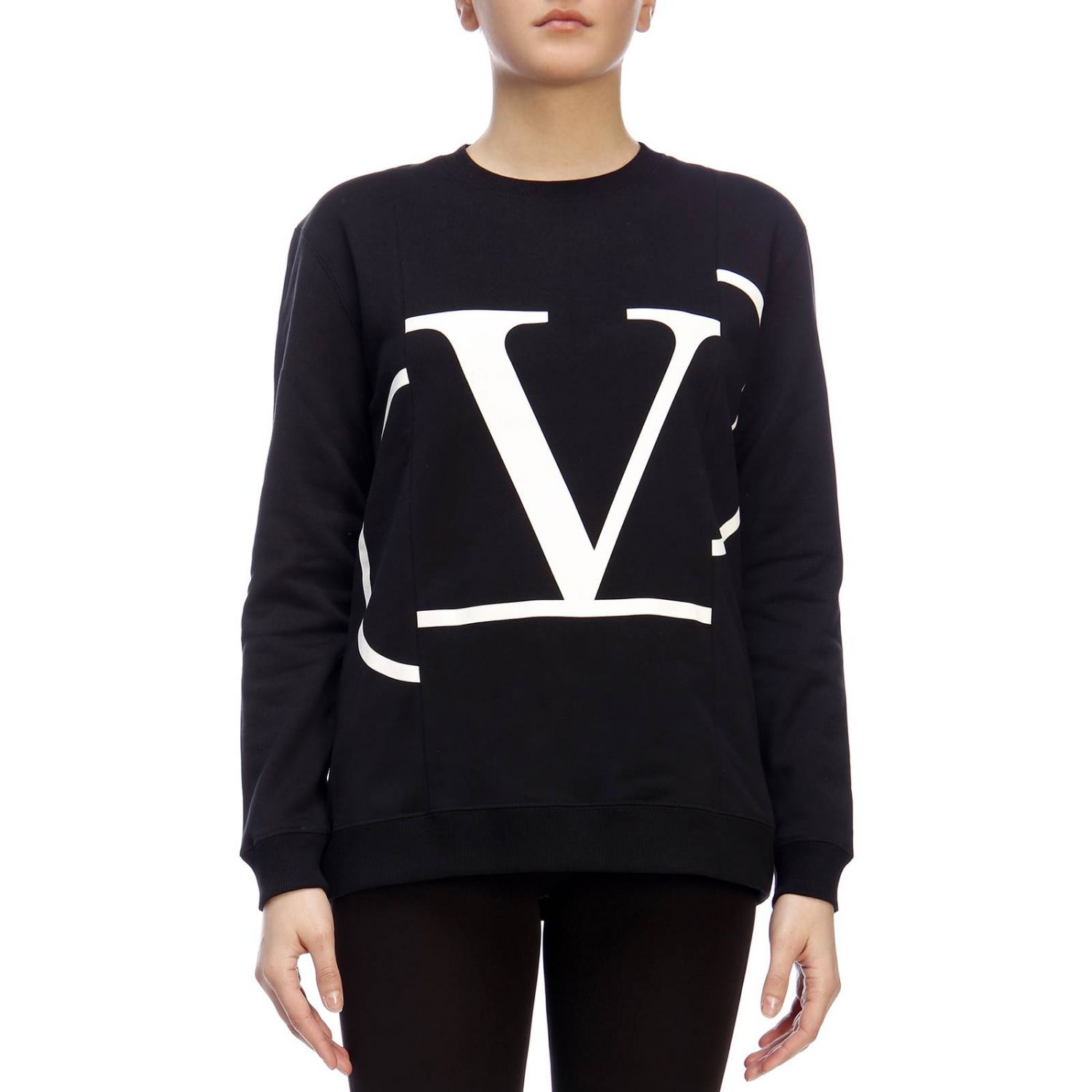 valentino black sweater