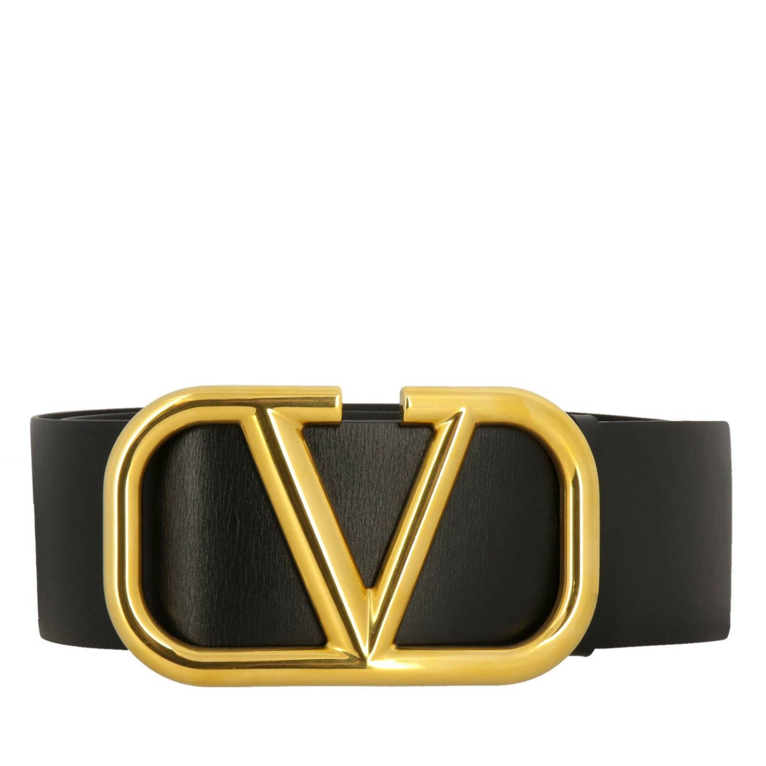 VALENTINO GARAVANI: Belt women - Black | Belt Valentino Garavani ...