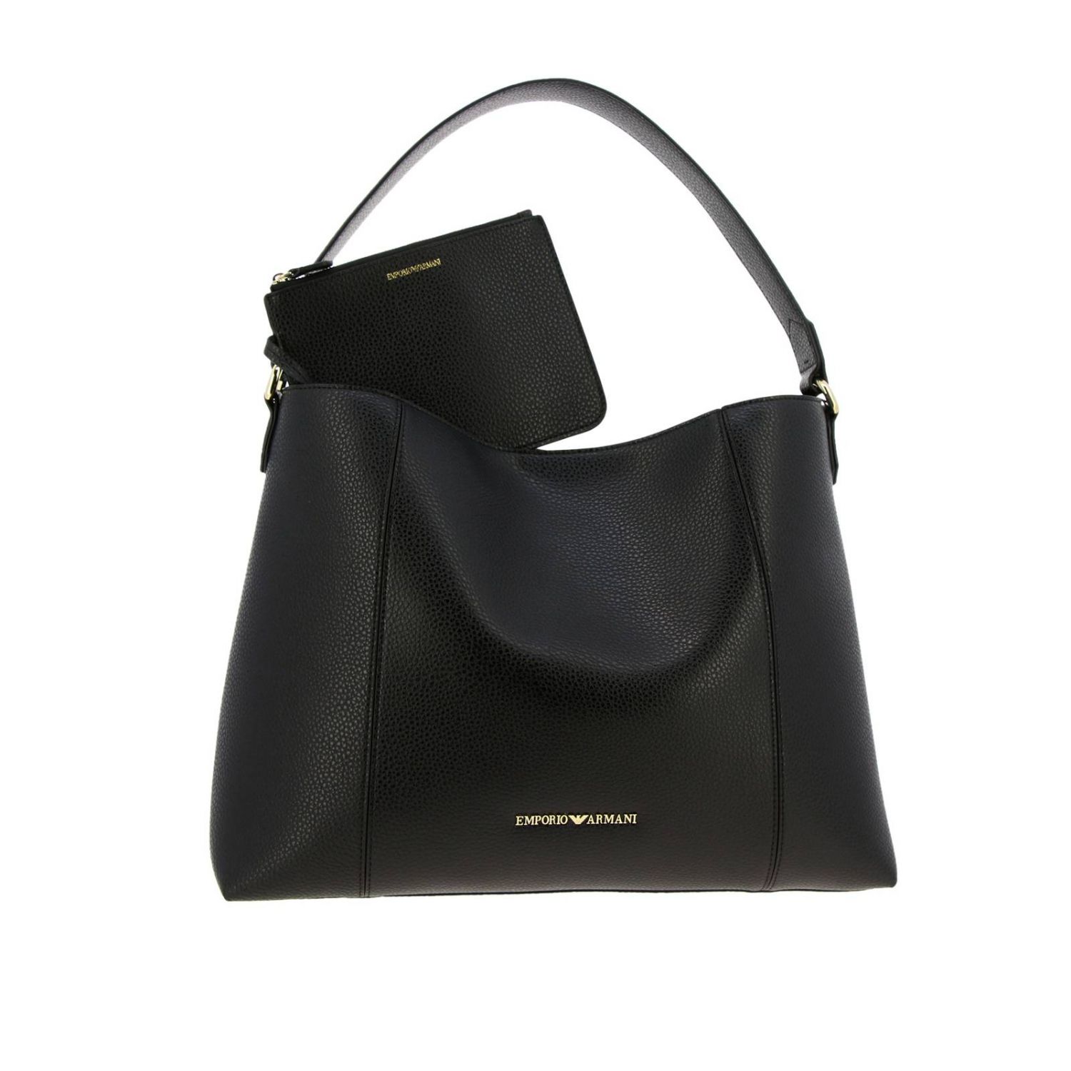 Emporio Armani Outlet shoulder bag for woman Black Emporio Armani
