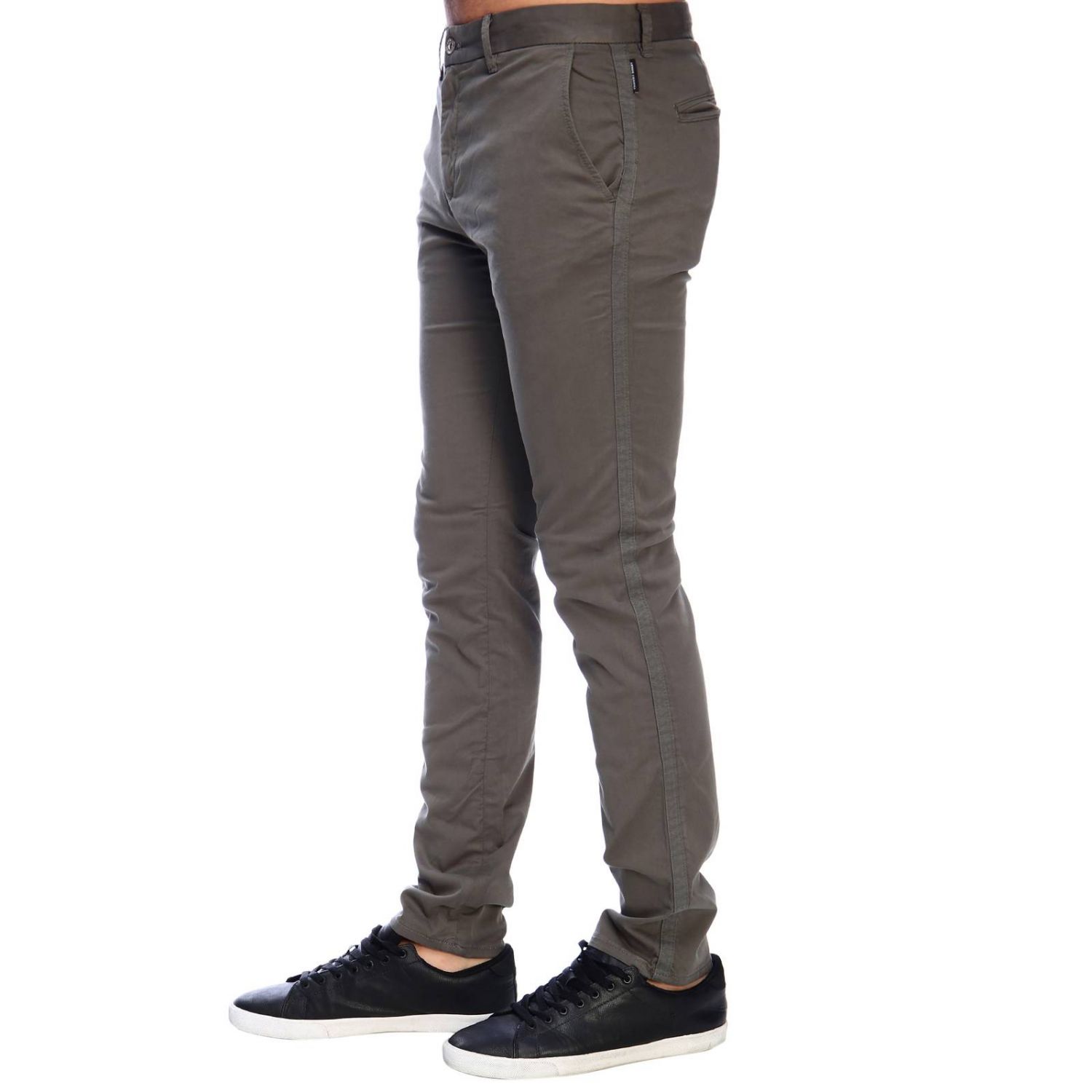 Giglio.com Uomo Abbigliamento Pantaloni e jeans Pantaloni Pantaloni stretch Pantalone in cotone stretch 