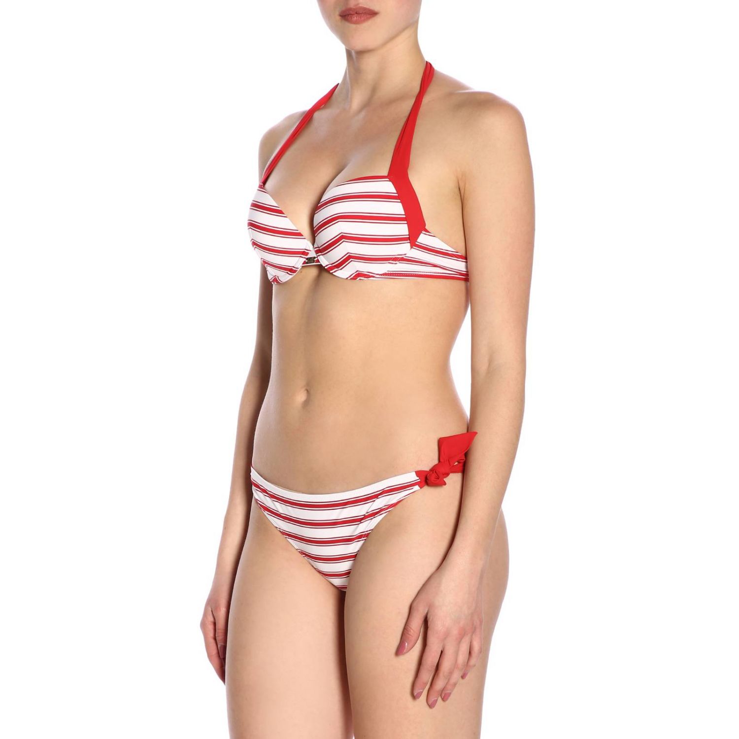 Outlet de Ea7 Swimwear Bañador para mujer, Rojo BaÑAdor Ea7 Swimwear