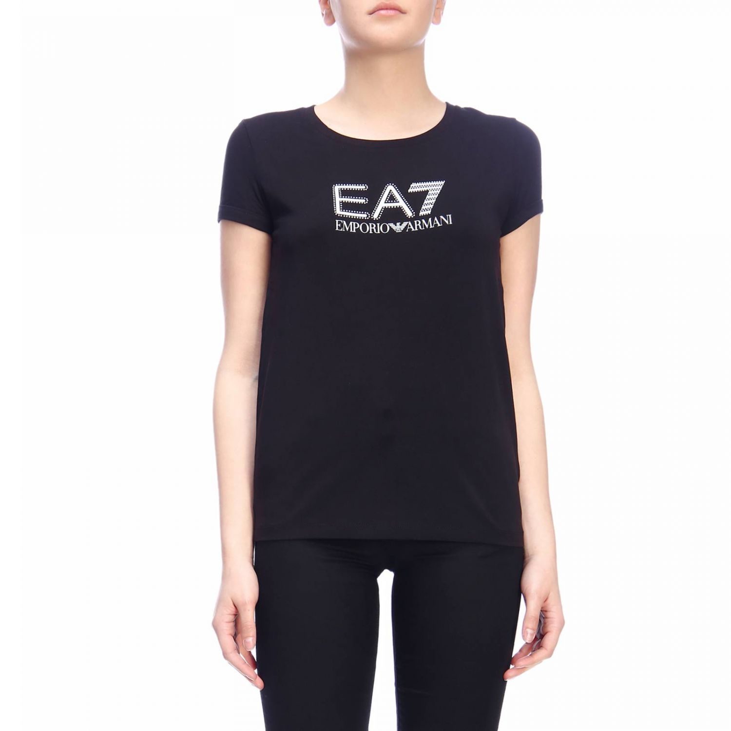 T-Shirt Ea7 Women Black 