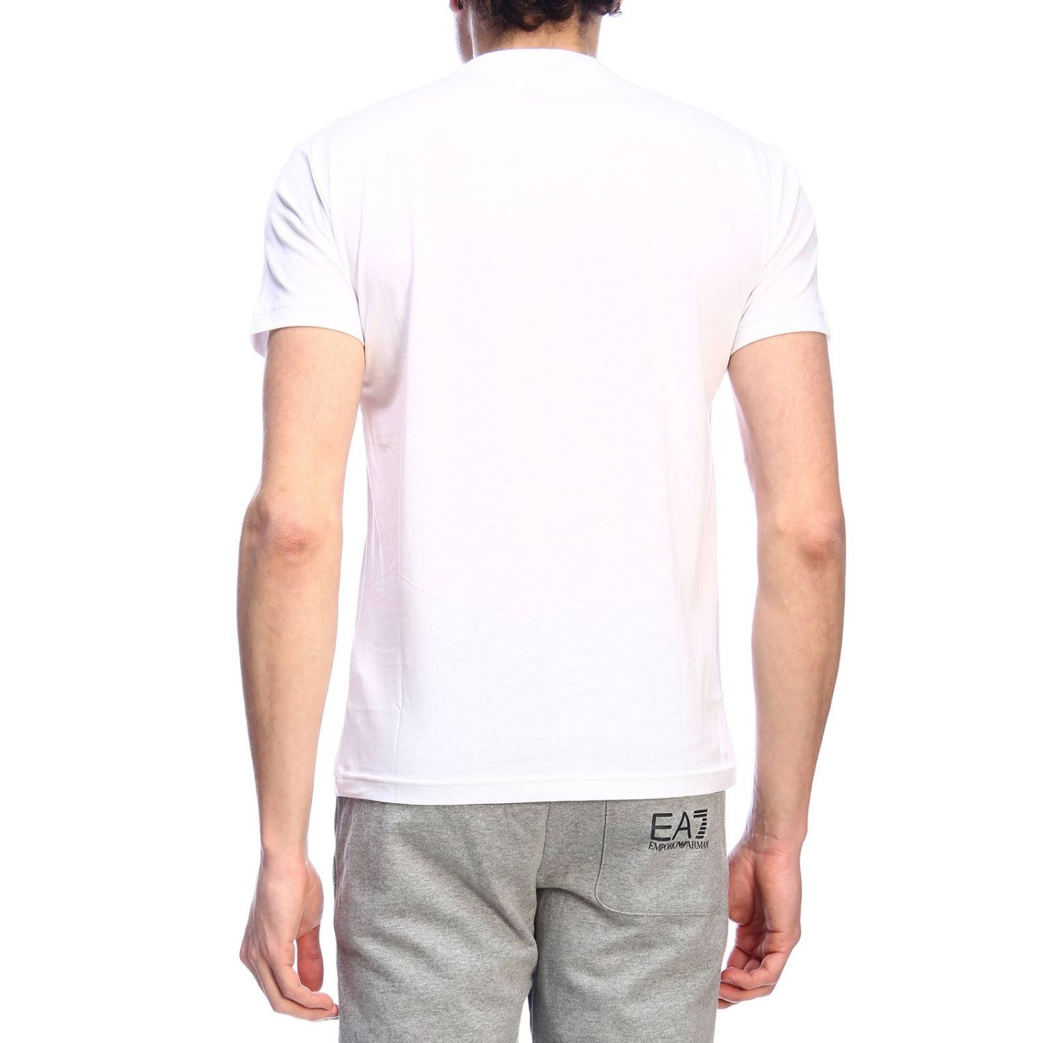 Ea7 Outlet: T-shirt men | T-Shirt Ea7 Men White | T-Shirt Ea7 3GPT67 ...