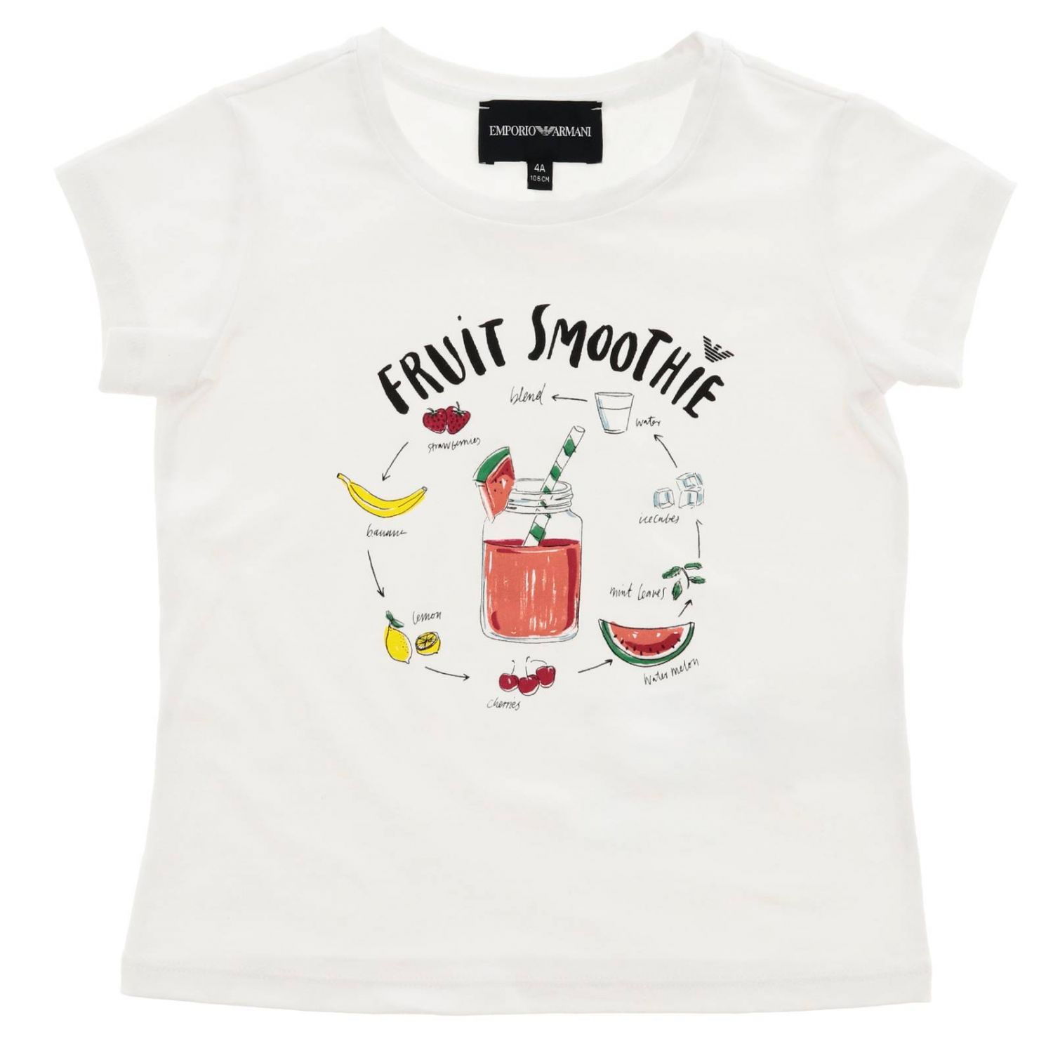 Emporio Armani Outlet tshirt for girls Multicolor Emporio Armani