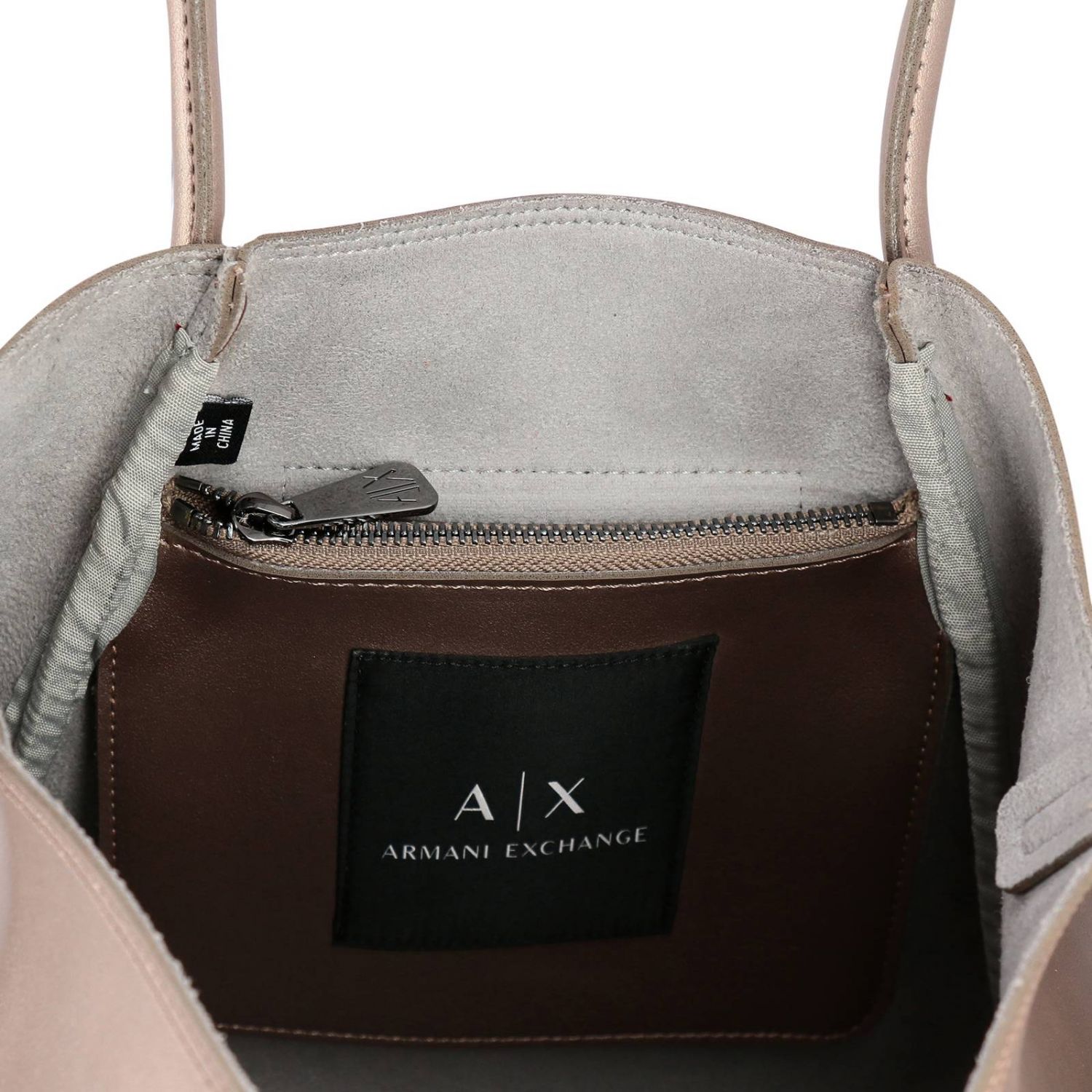 Armani Exchange Outlet Shoulder bag women Silver Shoulder Bag