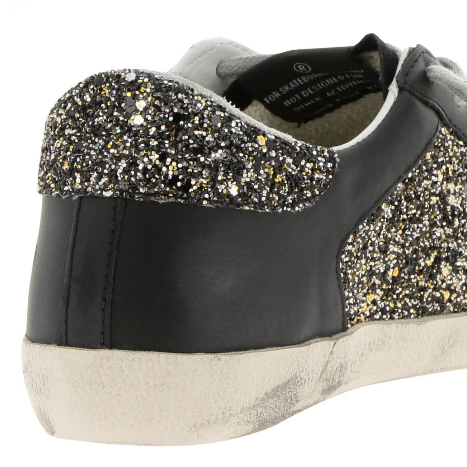 Golden Goose Outlet Shoes women Gold Sneakers Golden Goose