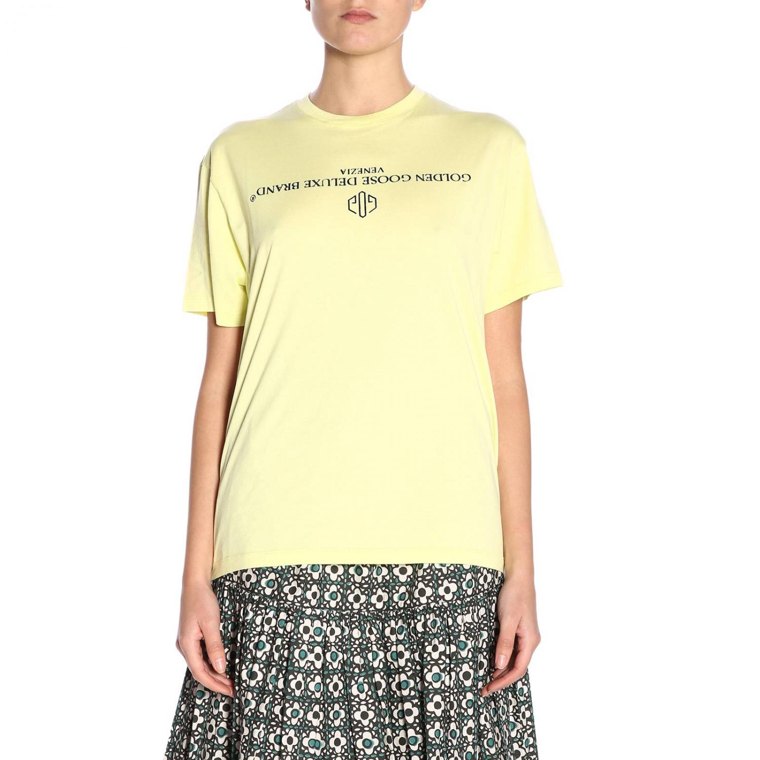 Golden Goose - Woman - Blue - T-shirt