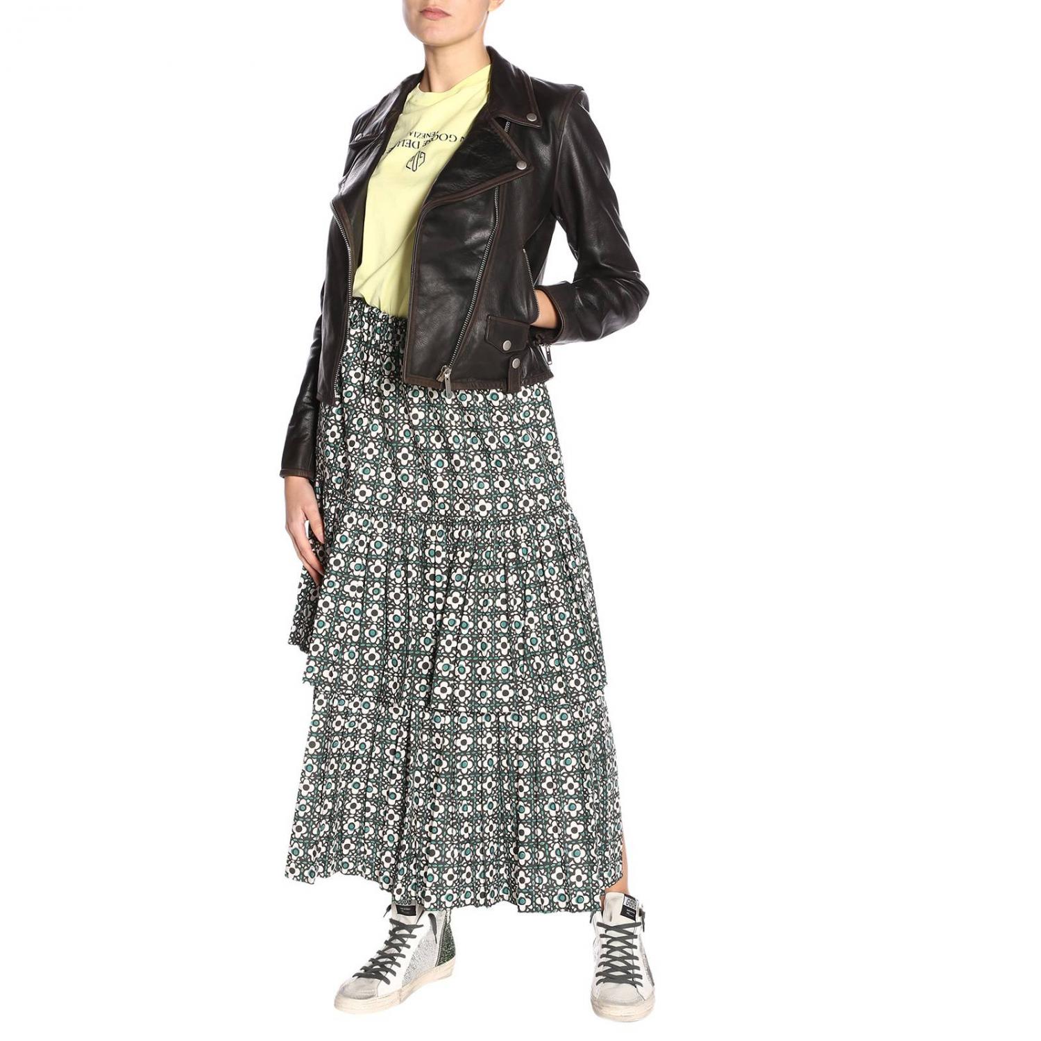 Golden Goose Outlet: t-shirt for woman - Yellow | Golden Goose t-shirt