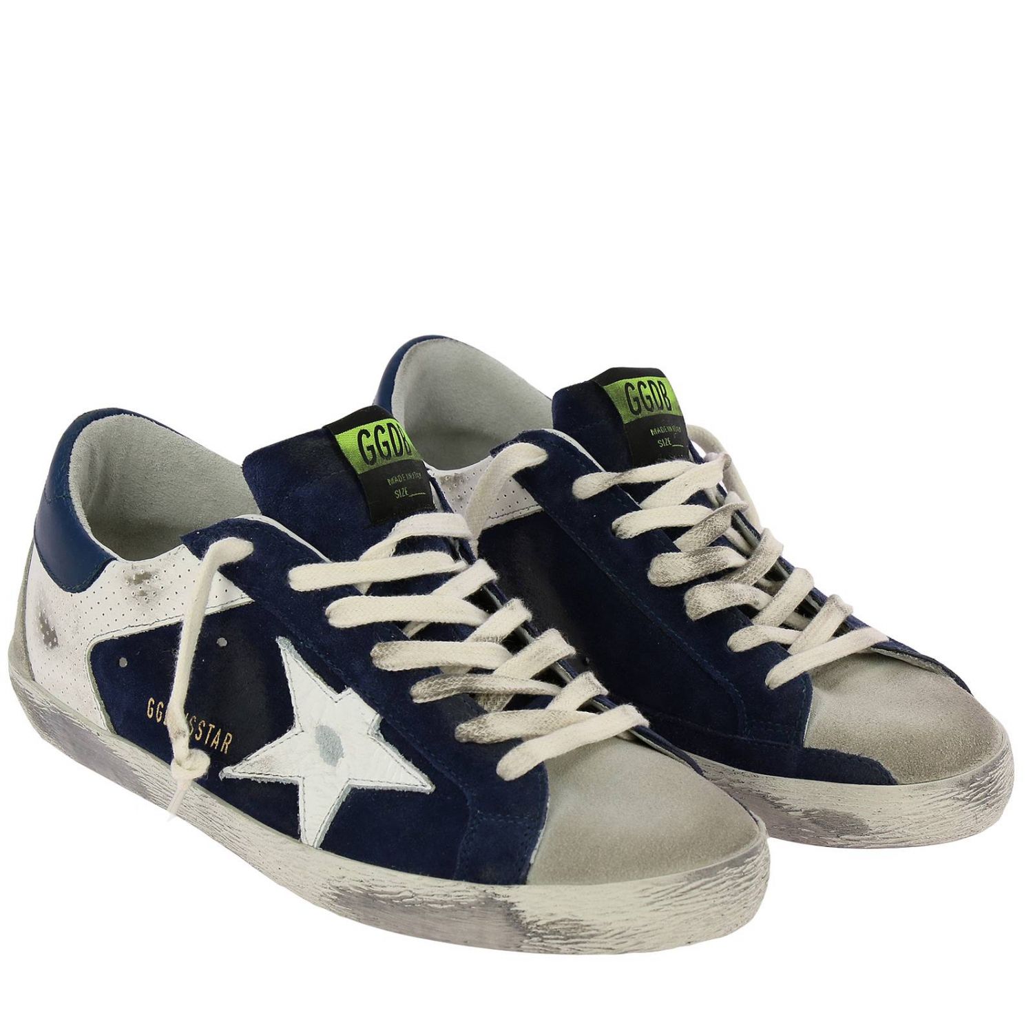 Golden Goose Outlet: sneakers for man - Blue | Golden Goose sneakers ...