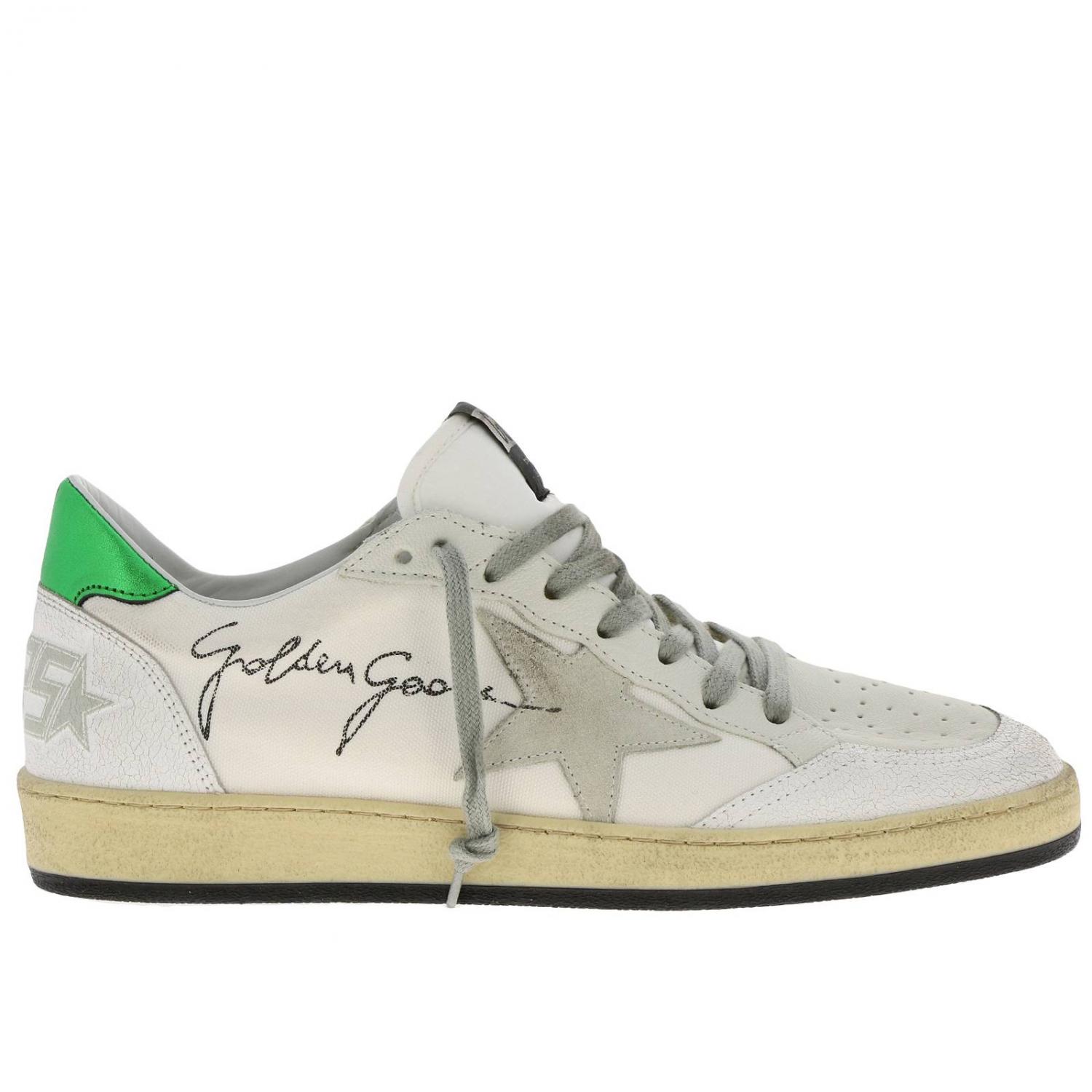 Golden Goose Outlet: Shoes men | Sneakers Golden Goose Men White ...