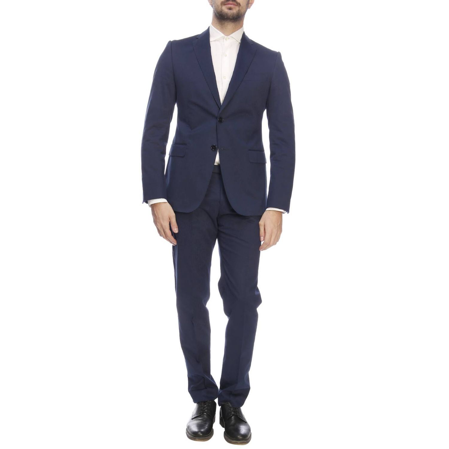 Emporio Armani Outlet: Suit men | Suit Emporio Armani Men Blue | Suit ...