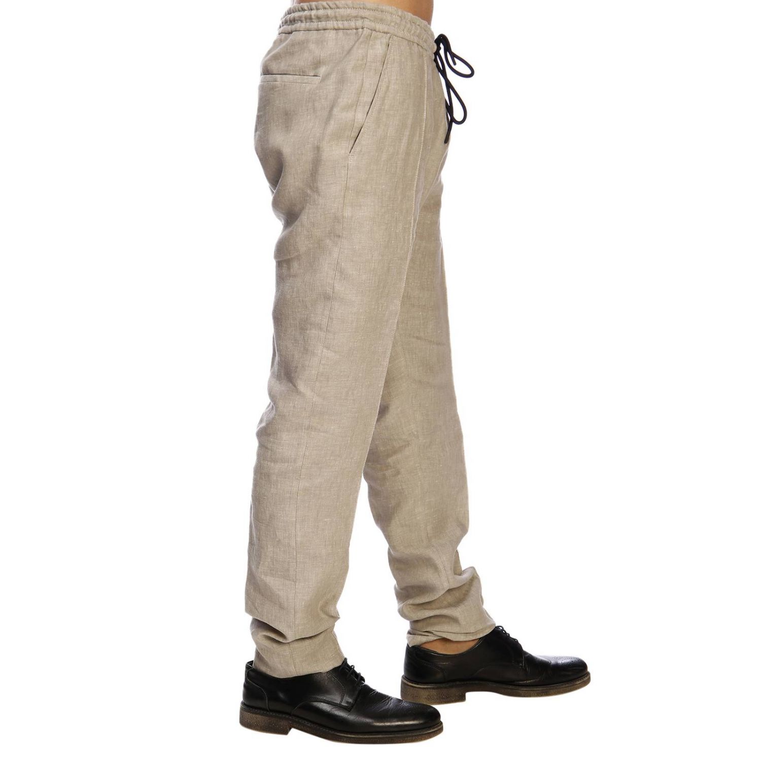 Emporio Armani Outlet: Pants men - Sand | Pants Emporio Armani 21P89S ...