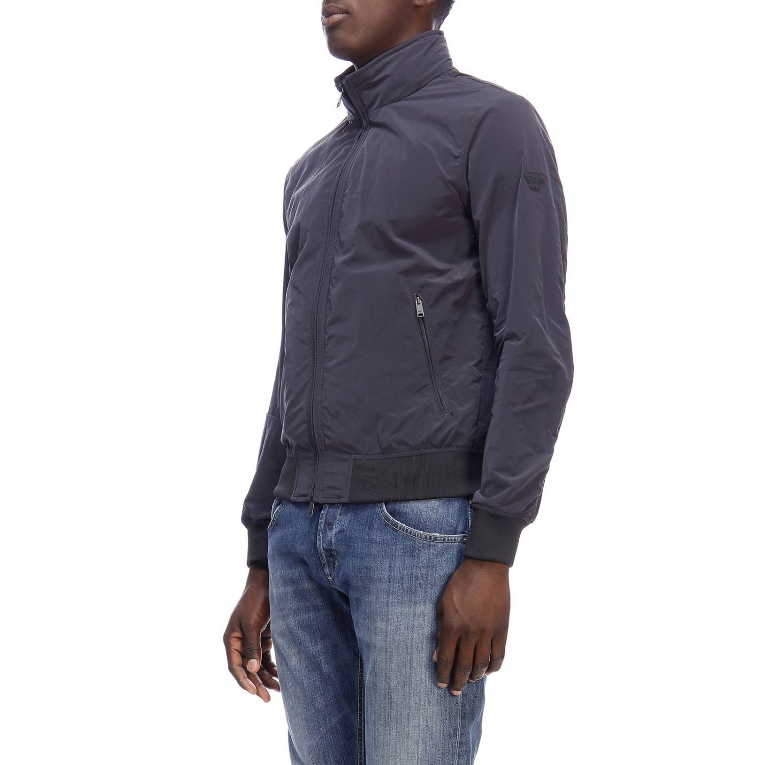 Emporio Armani Outlet jackets for man Grey Emporio Armani jackets