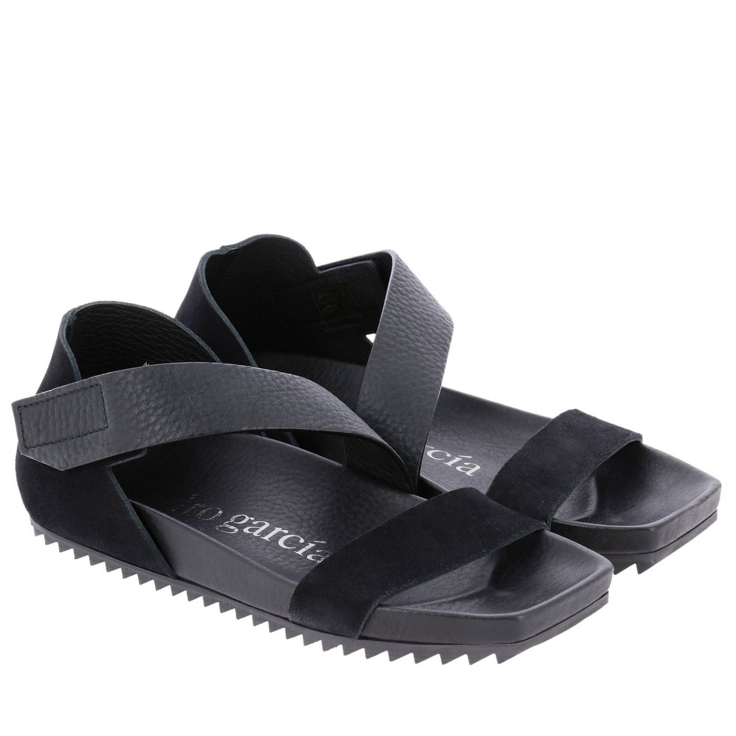 Pedro Garcia Outlet: Shoes women - Black | Flat Sandals Pedro Garcia ...