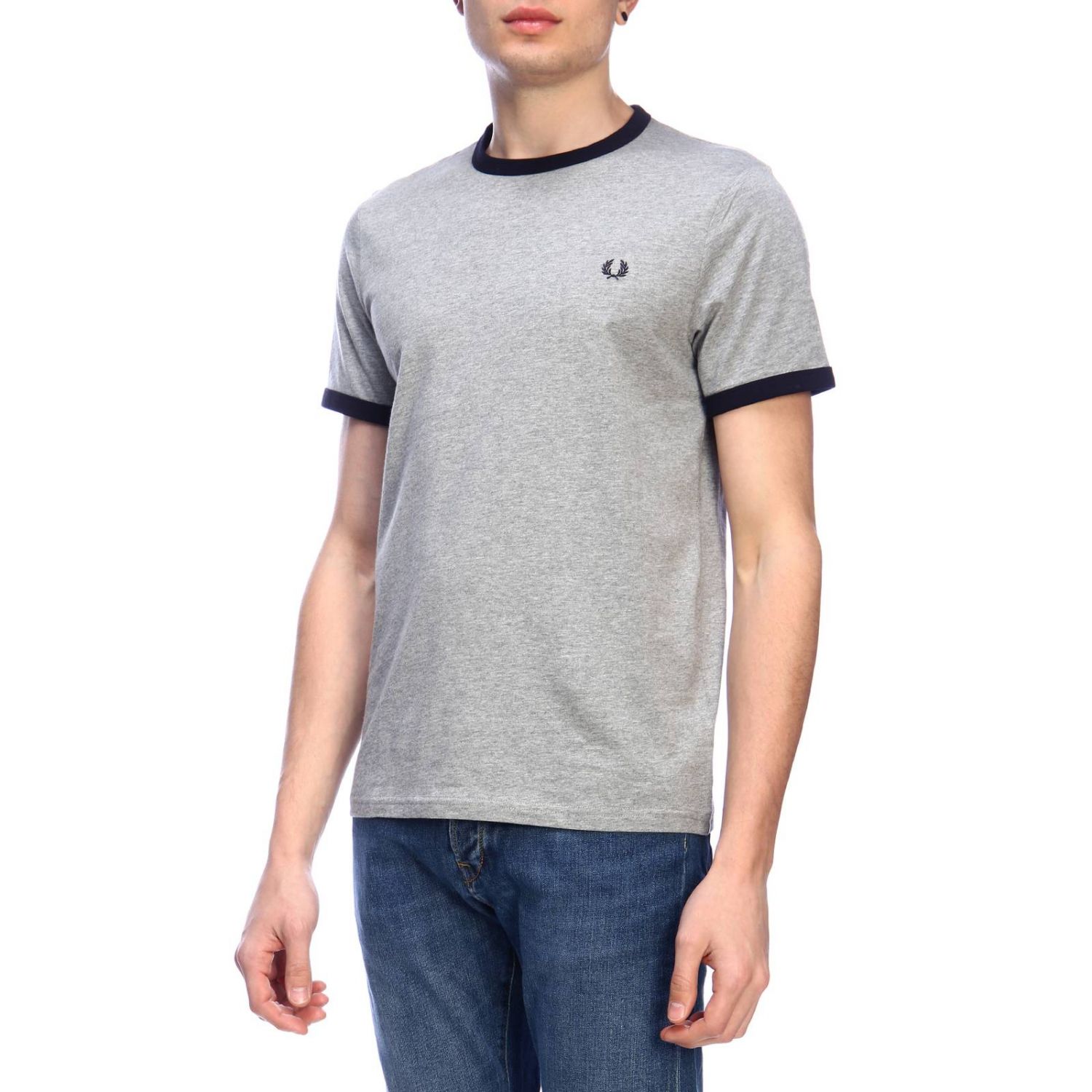 fred perry t shirt grey