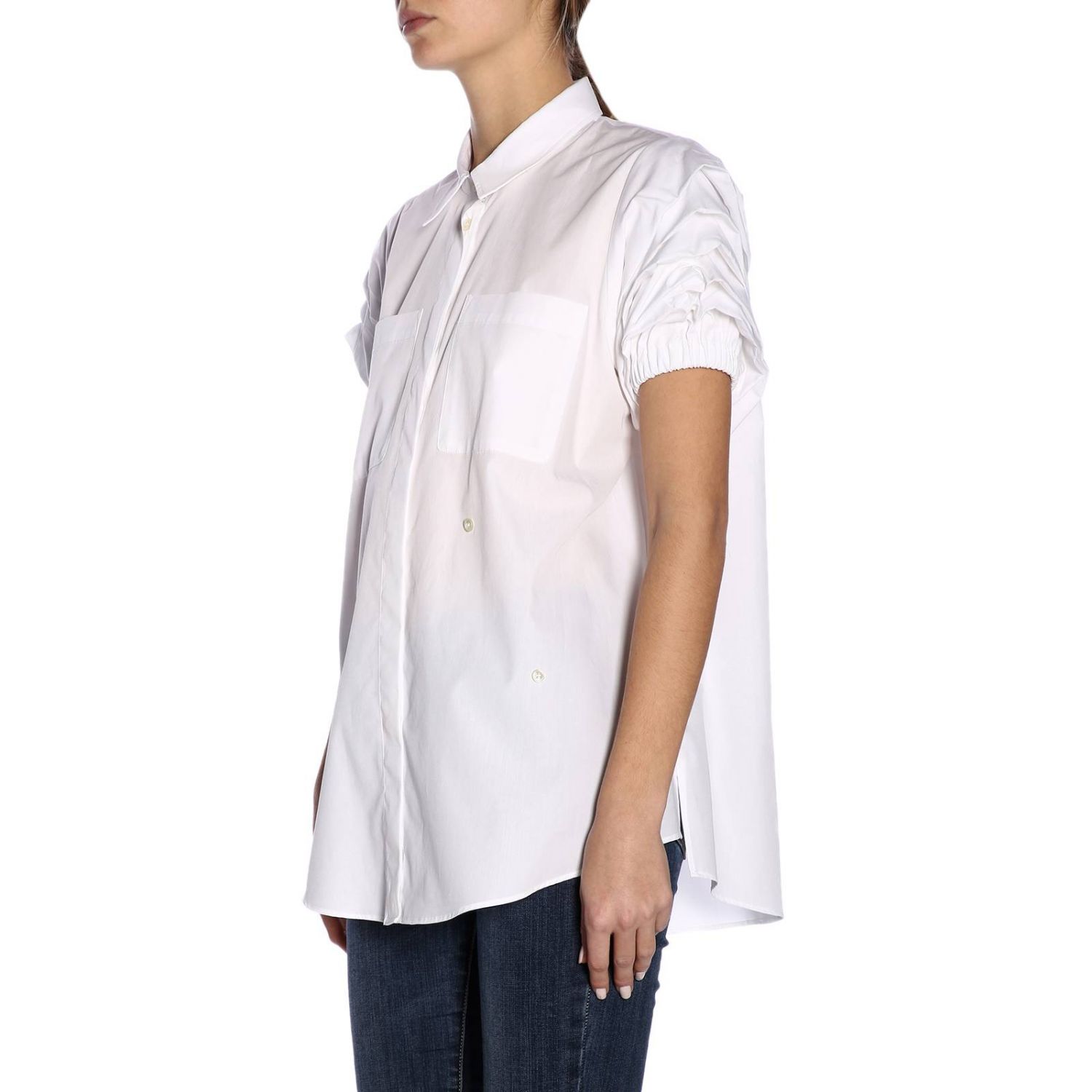 Stella Jean Outlet: Camisa mujer | Camisa Stella Jean Mujer Blanco | Camisa  Stella Jean JC06100 T9487 GIGLIO.COM
