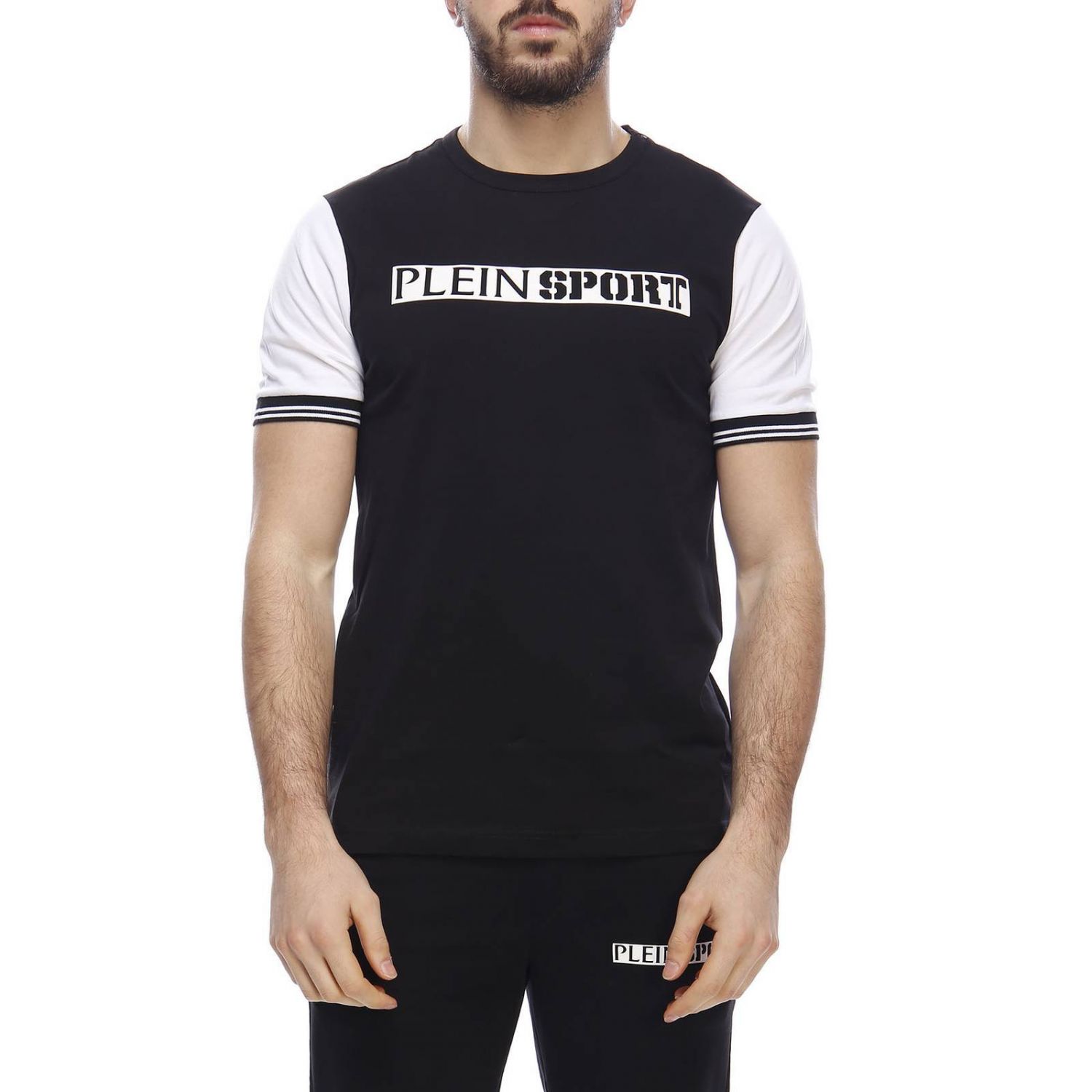 Plein Sport Outlet Tshirt men White TShirt Plein Sport MTK3119