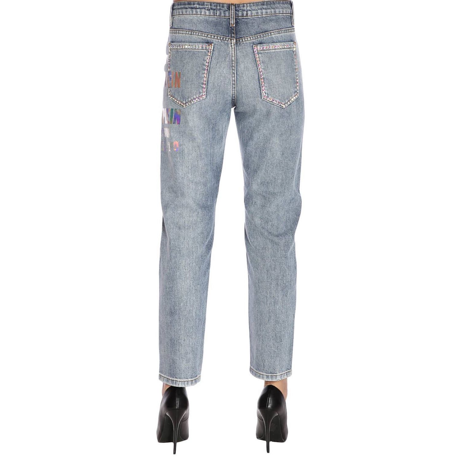 Philipp Plein Outlet: Jeans women | Jeans Philipp Plein Women Stone ...