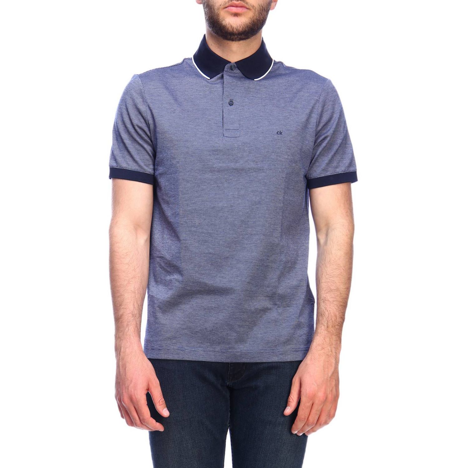 Calvin Klein Outlet: T-shirt men | T-Shirt Calvin Klein Men Blue | T ...