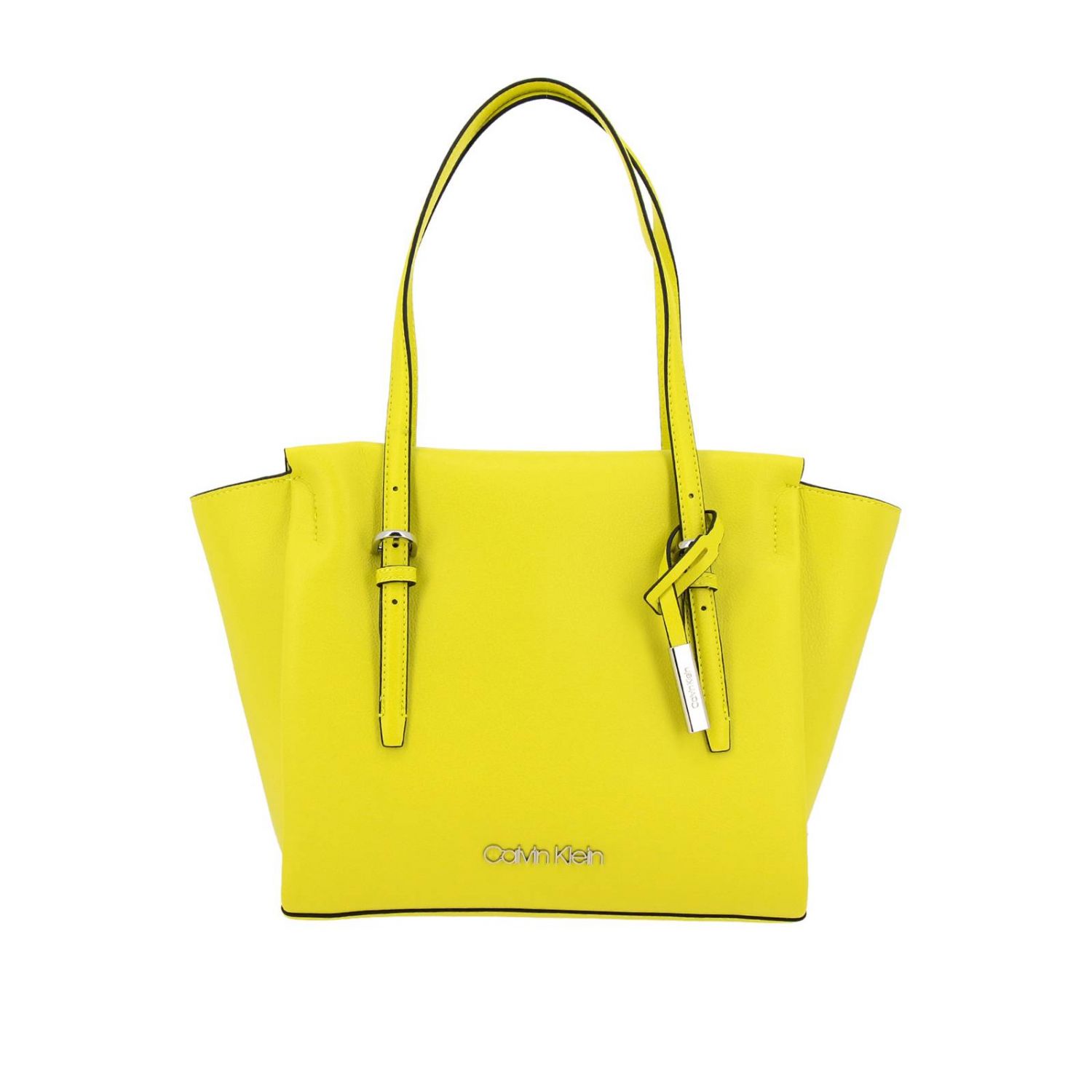 Calvin Klein Outlet: shoulder bag for woman - Yellow | Calvin Klein ...