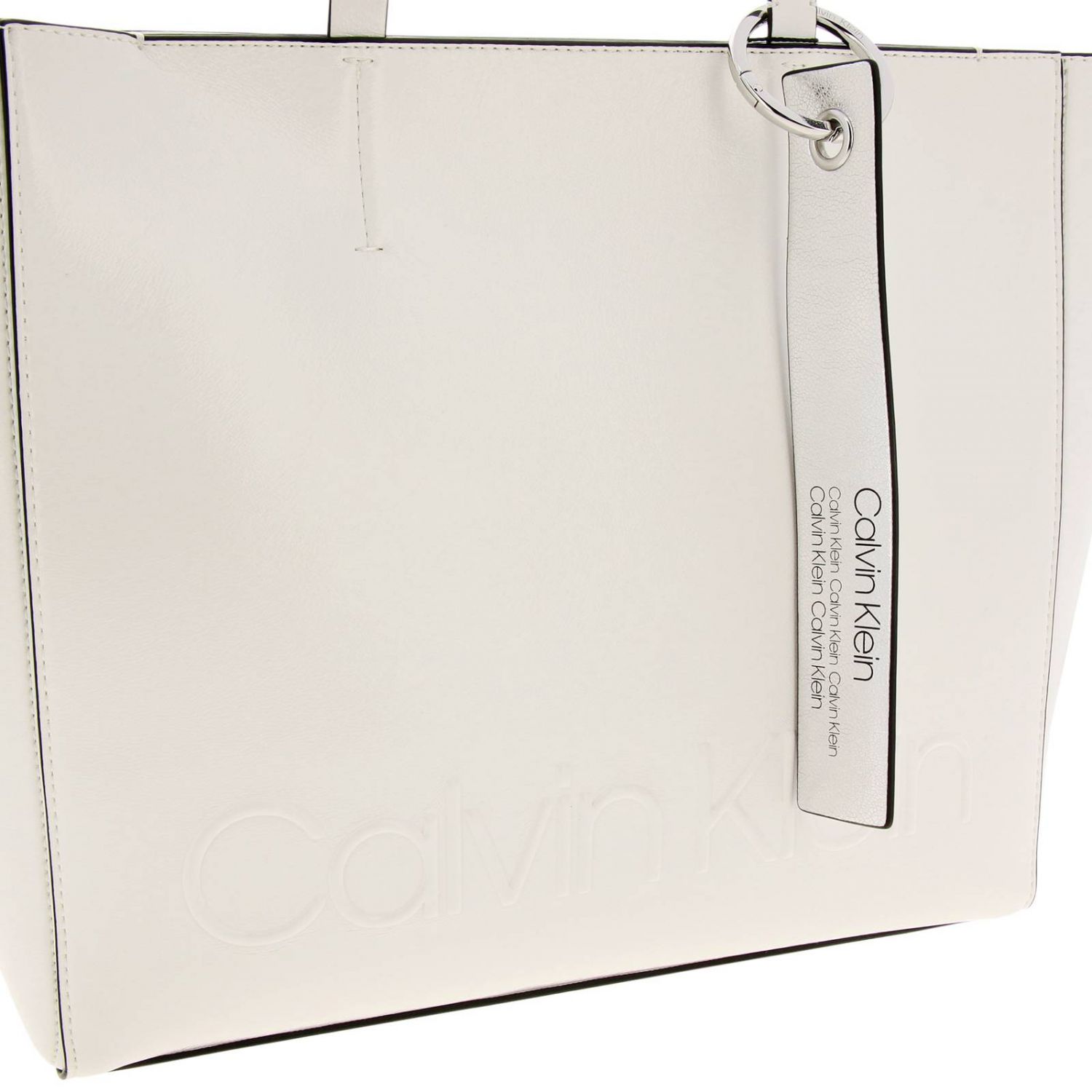 Calvin Klein Outlet: Bolso de hombro mujer | Bolso De Hombro Calvin Klein  Mujer Blanco | Bolso De Hombro Calvin Klein K60K605051 GIGLIO.COM