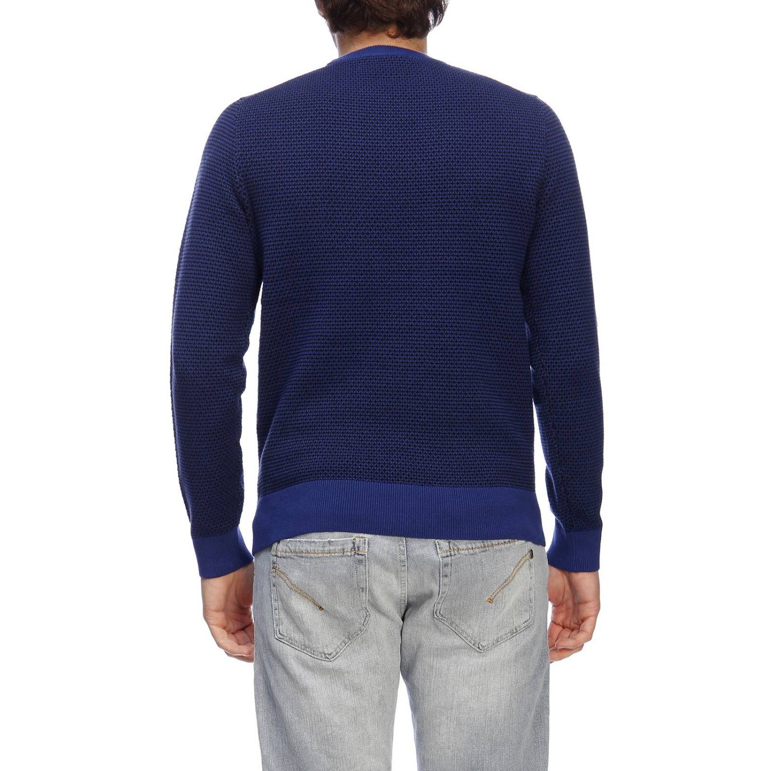 Calvin Klein Outlet: sweater for man - Blue | Calvin Klein sweater ...