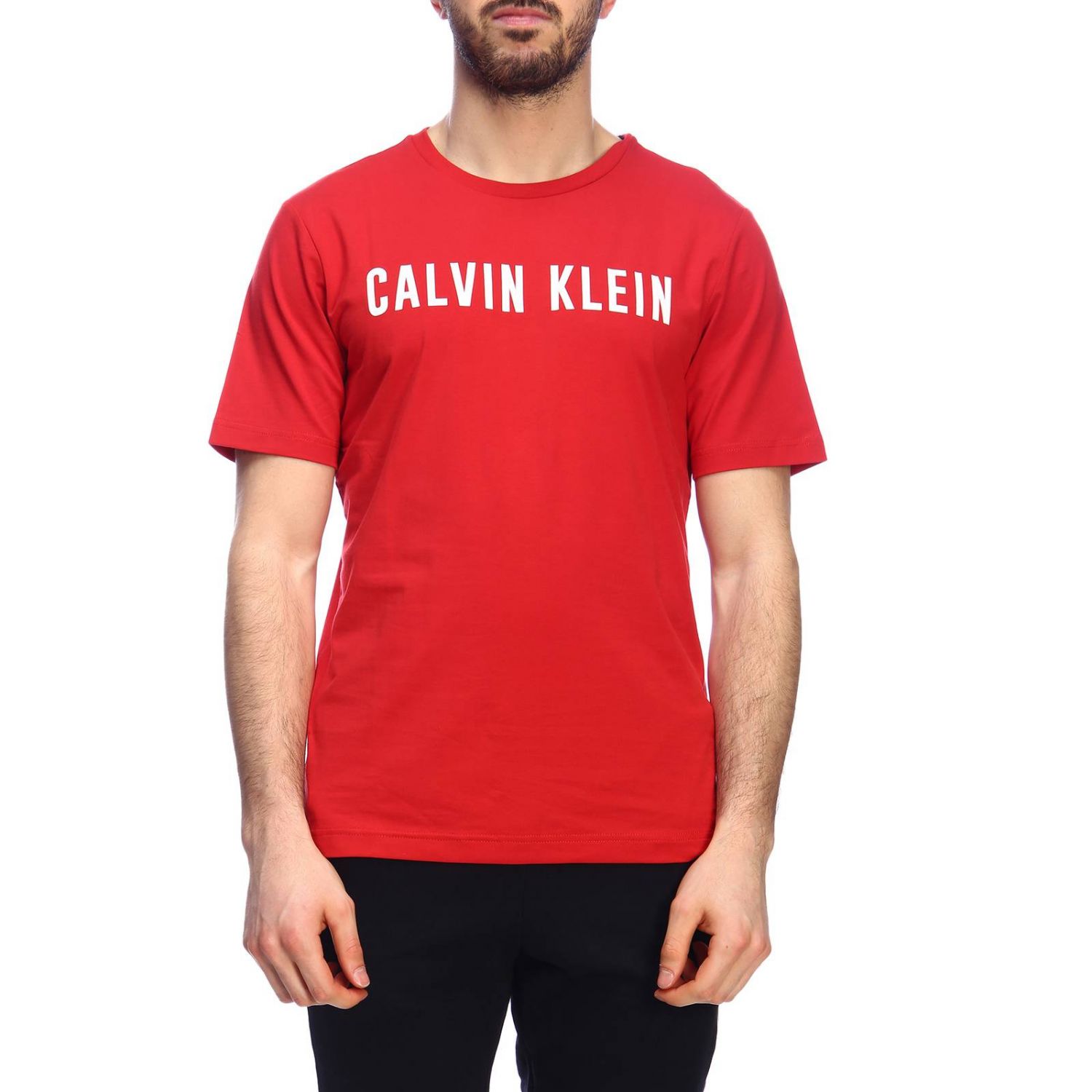 Calvin Klein Performance Outlet: T-shirt men - Red | T-Shirt Calvin ...