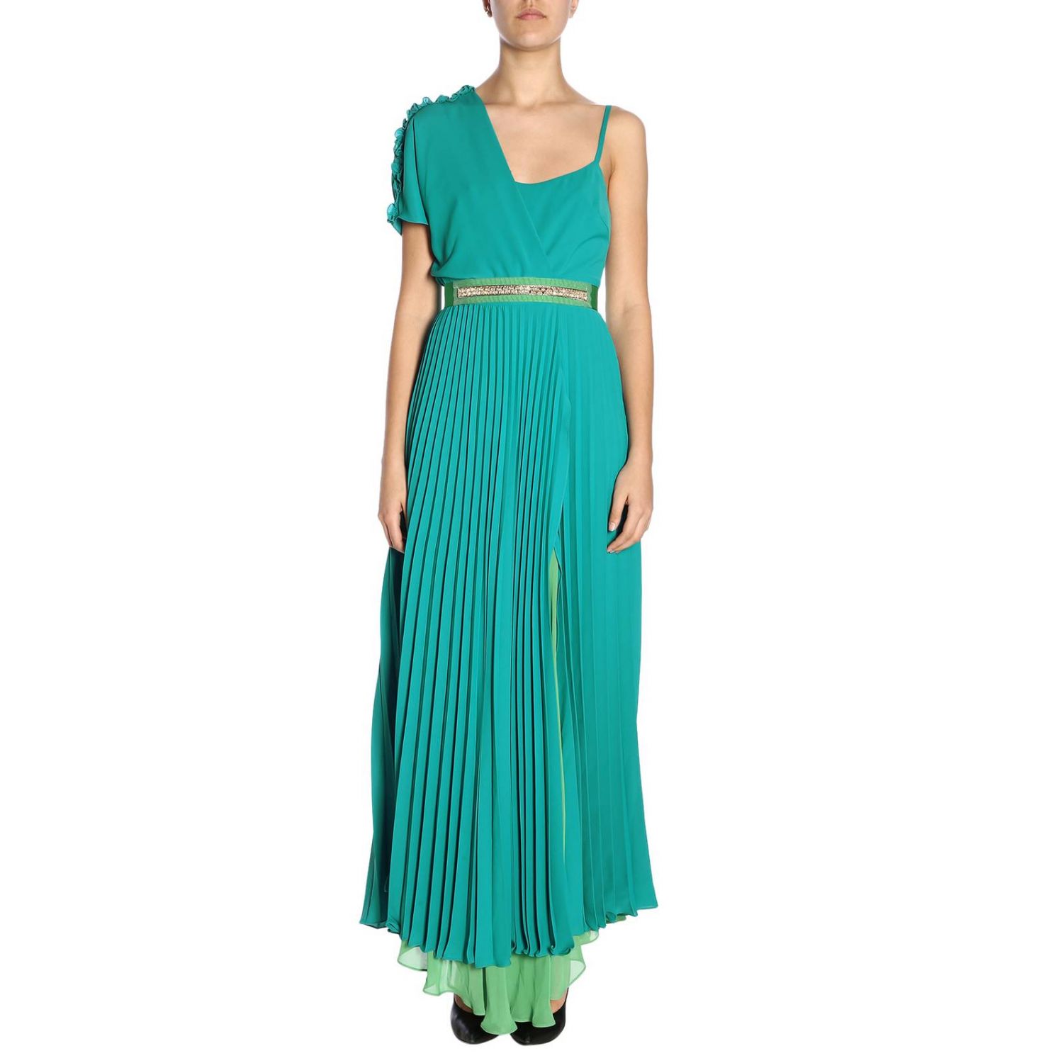 Hanita Outlet: Dress women - Turquoise | Dress Hanita HV2258 2410 ...