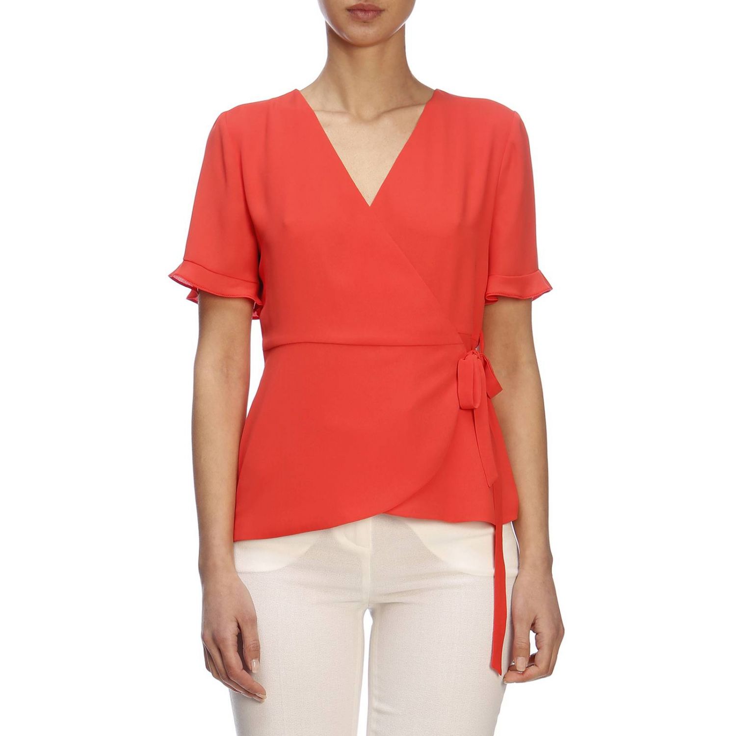 Hanita Outlet Top women Red Top Hanita HM1842 2441