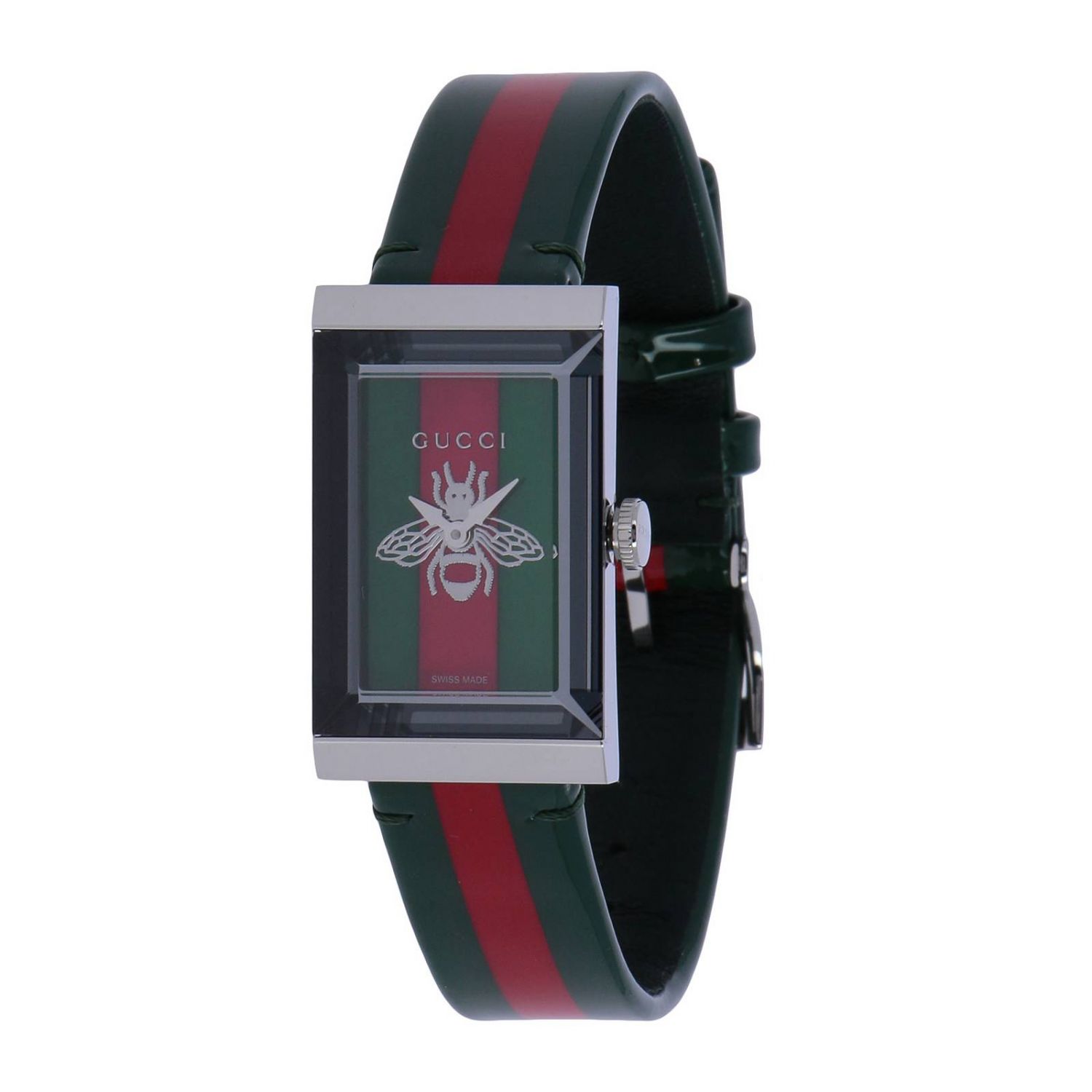 GUCCI: Reloj hombre | Reloj Gucci Hombre Verde | Reloj Gucci YA147408  GIGLIO.COM