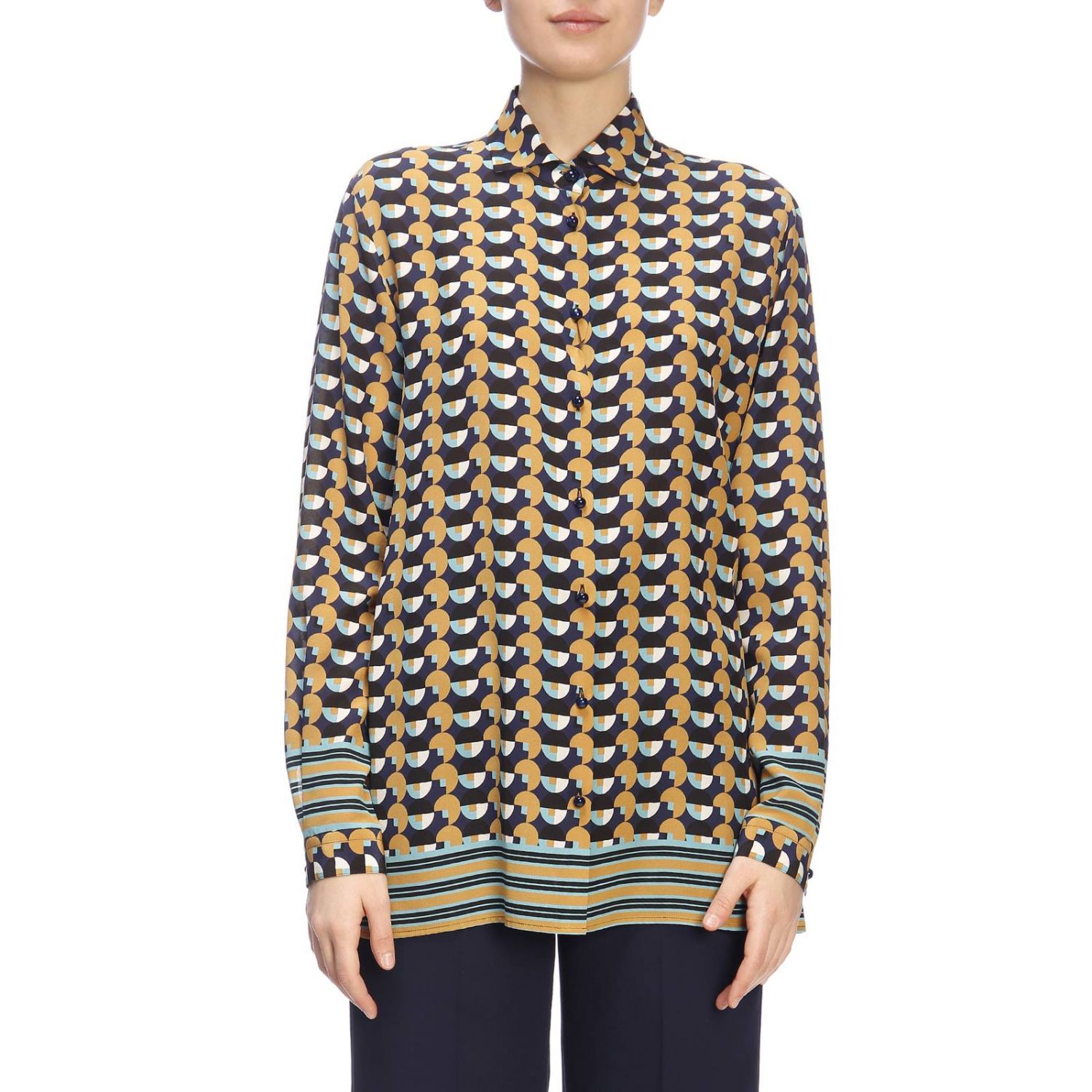 Etro Outlet: Shirt women | Shirt Etro Women Multicolor | Shirt Etro ...