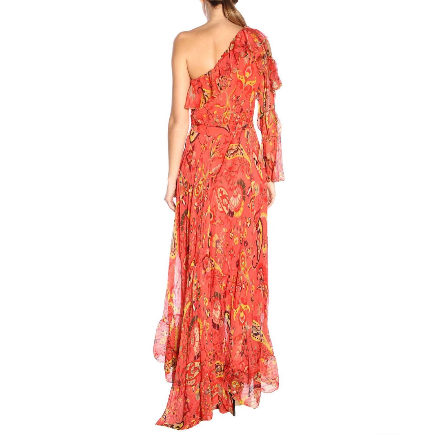 Платье Etro: Платье Женское Etro коралловый 3