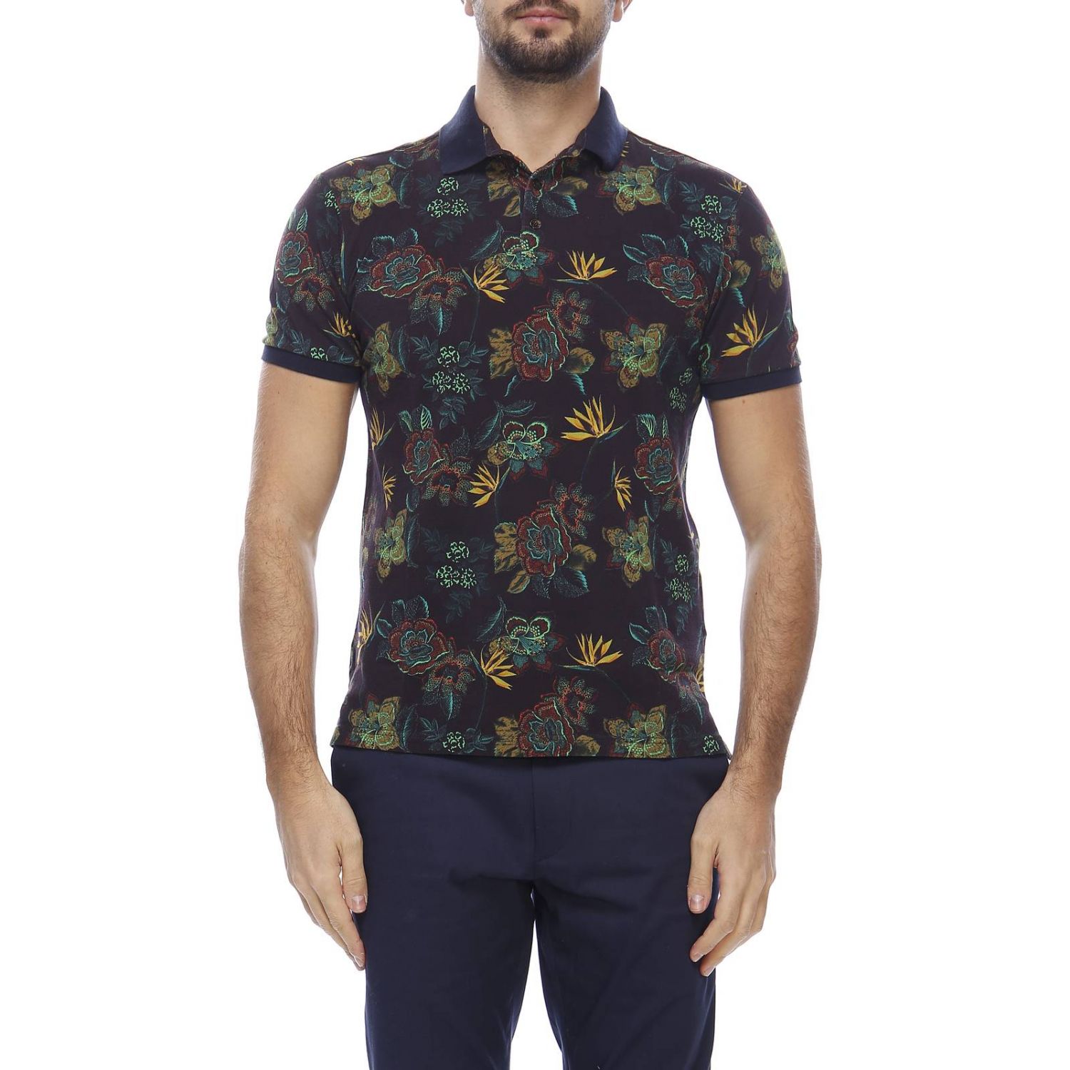 Etro Outlet: t-shirt for man - Blue | Etro t-shirt 1Y800 4070 online on ...