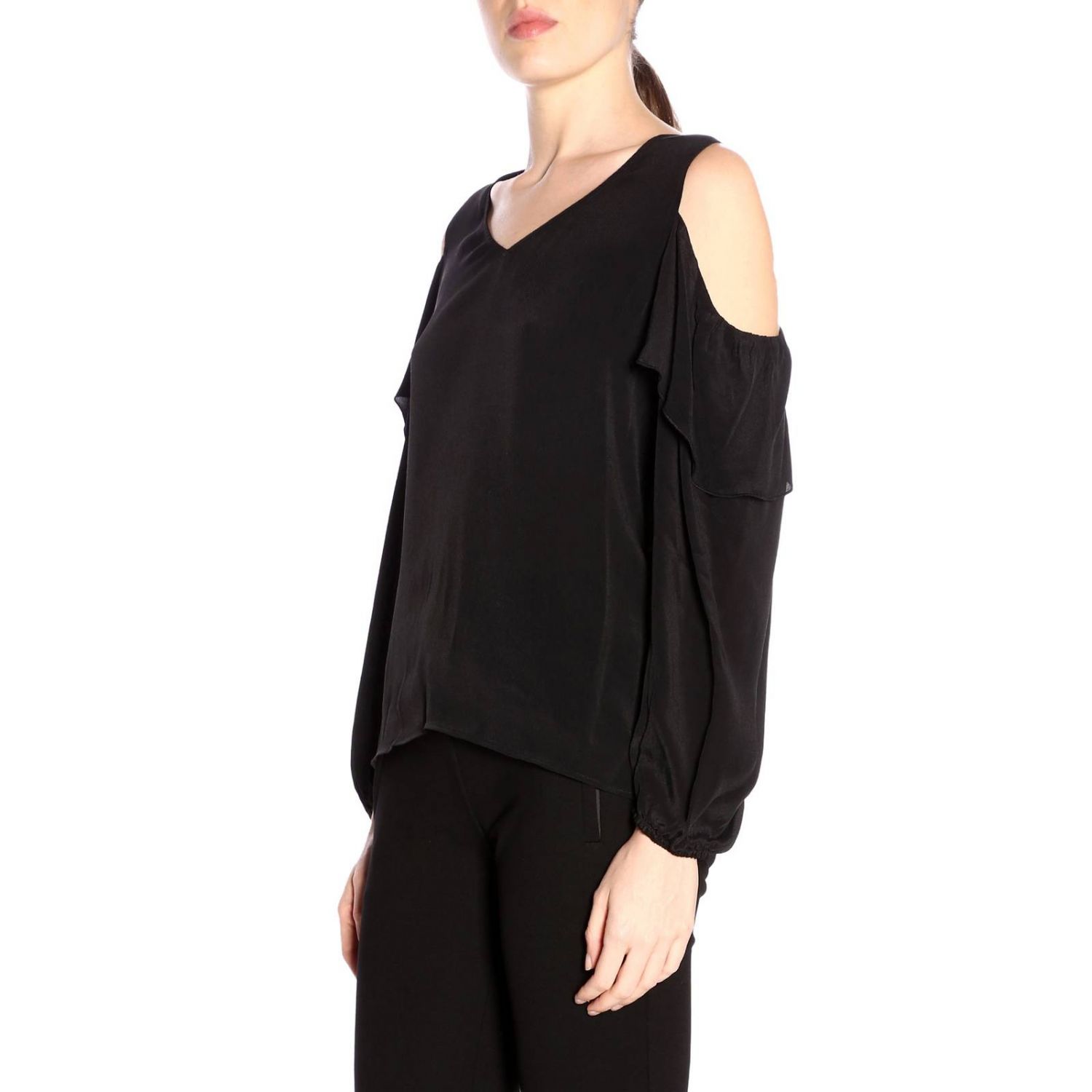 Twinset Outlet: Top women Twin Set - Black | Top Twinset 191TP214C ...