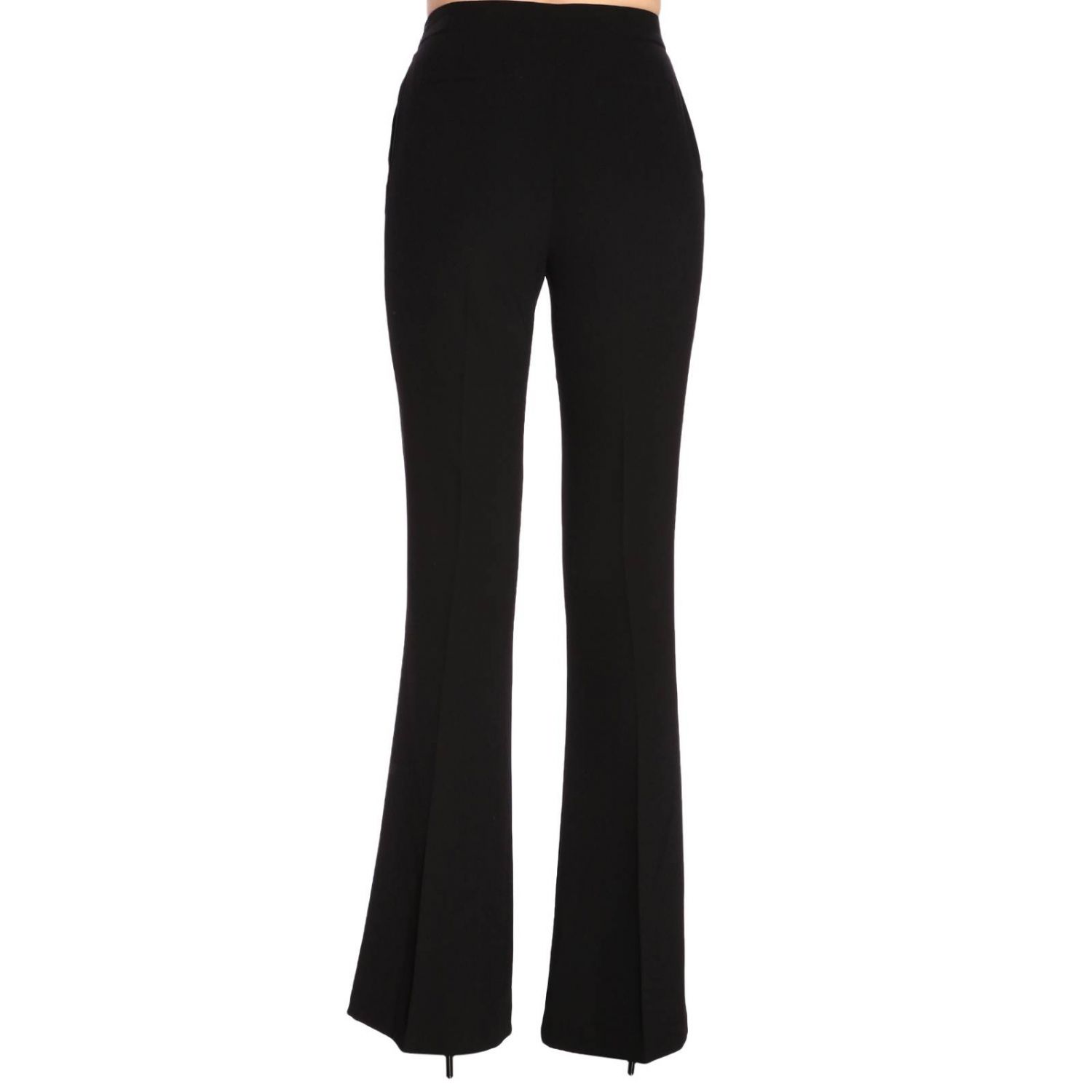 Elisabetta Franchi Outlet: Pants women - Black | Pants Elisabetta ...